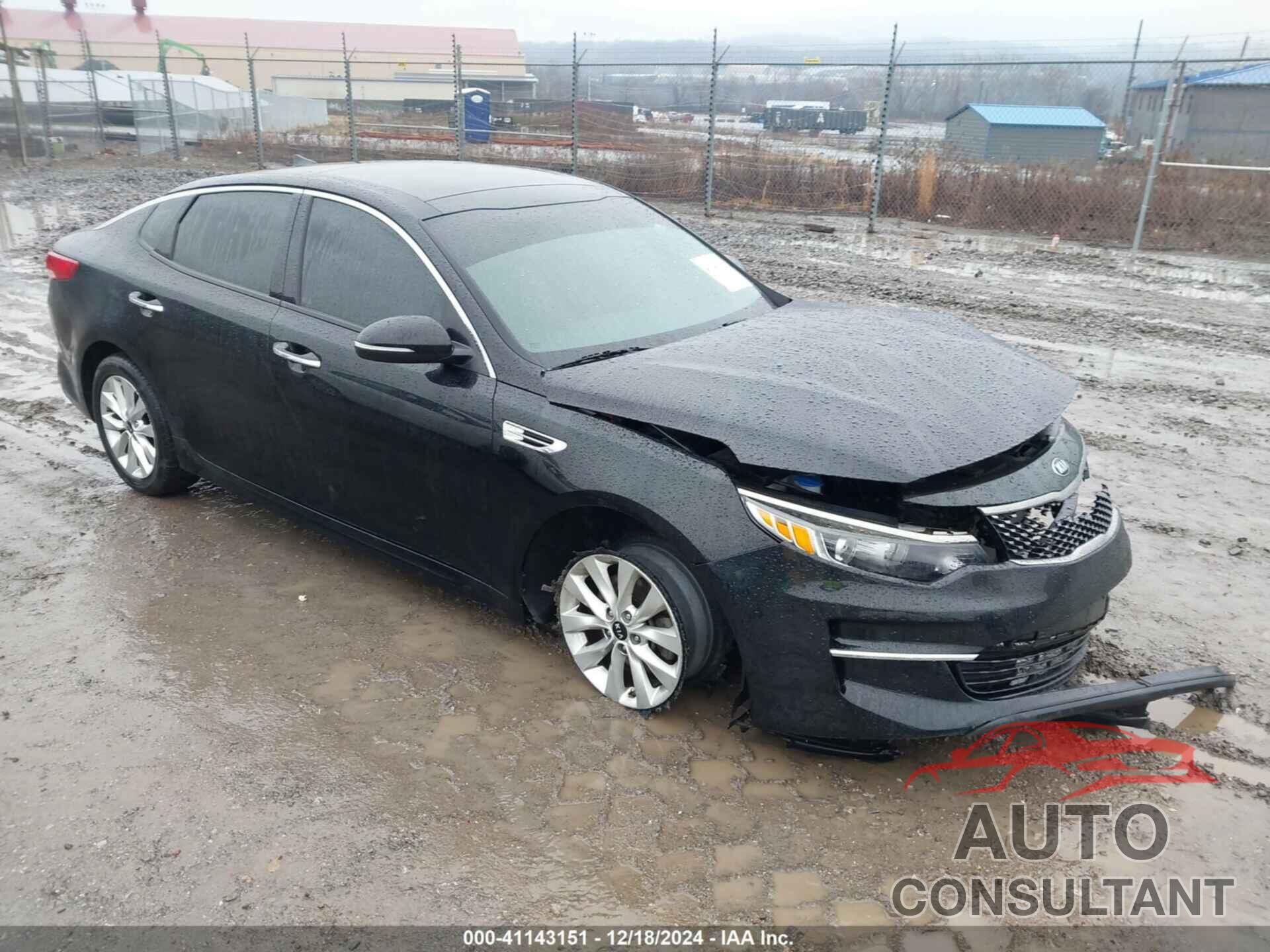 KIA OPTIMA 2018 - 5XXGU4L39JG252975