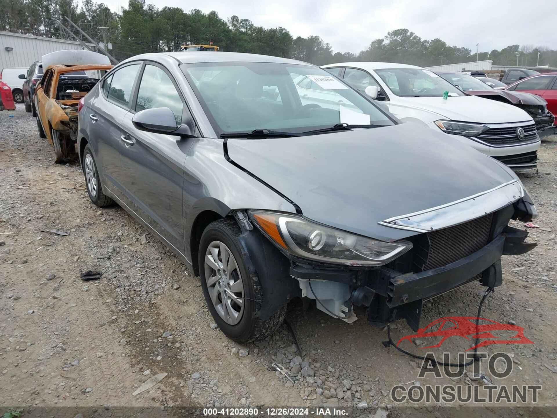 HYUNDAI ELANTRA 2017 - KMHD74LF5HU083316