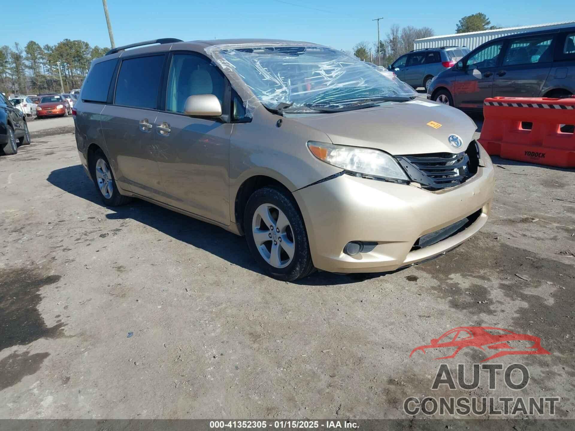 TOYOTA SIENNA 2011 - 5TDKK3DC8BS007416