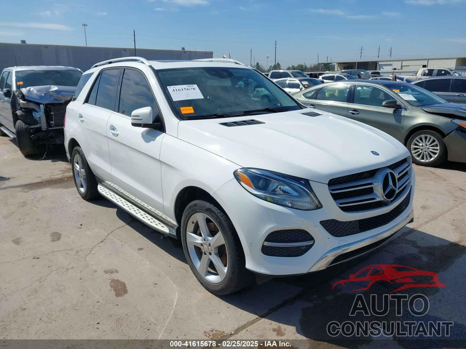 MERCEDES-BENZ GLE 350 2016 - 4JGDA5JB4GA718162