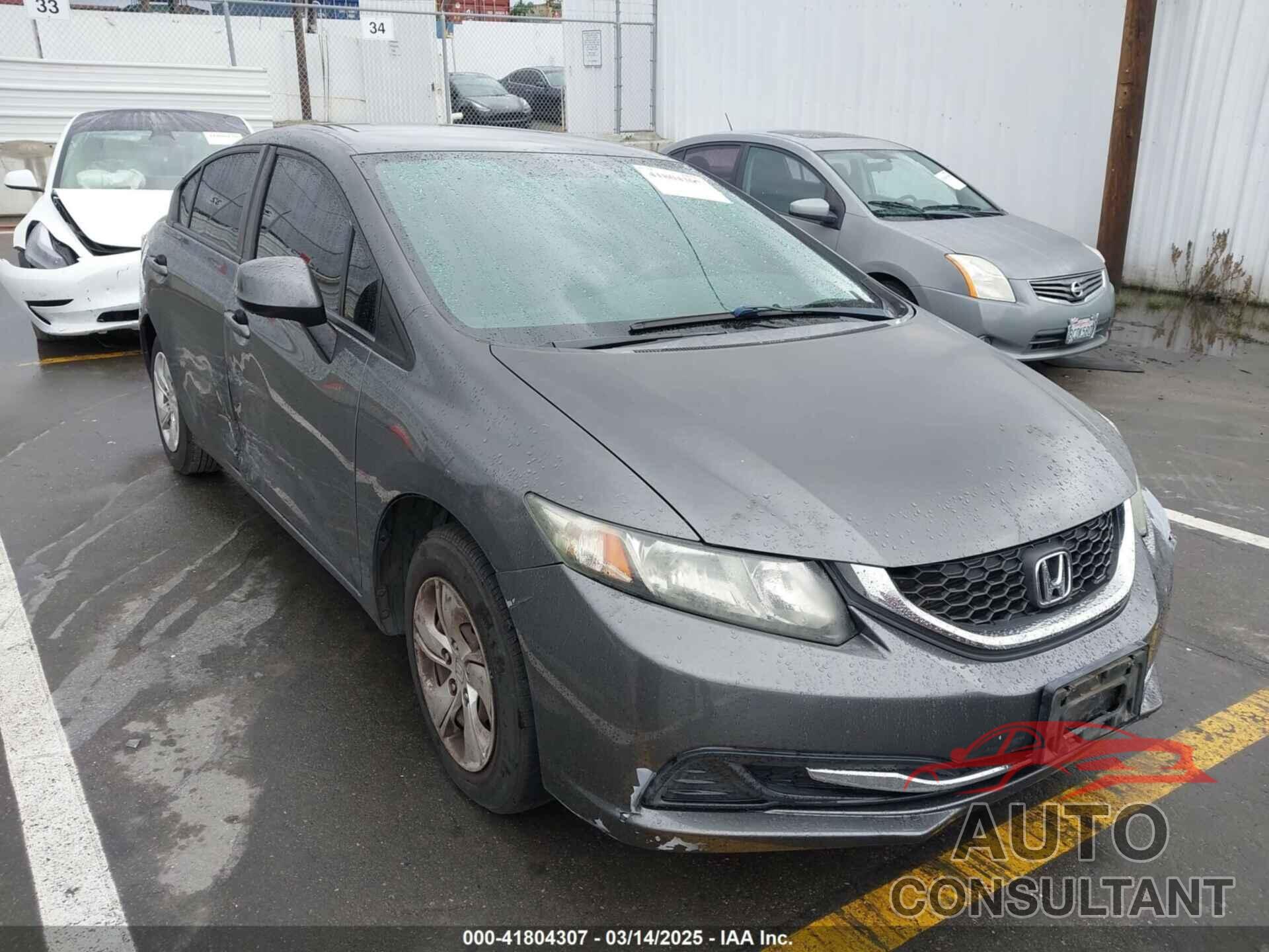 HONDA CIVIC 2013 - 2HGFB2F54DH523320