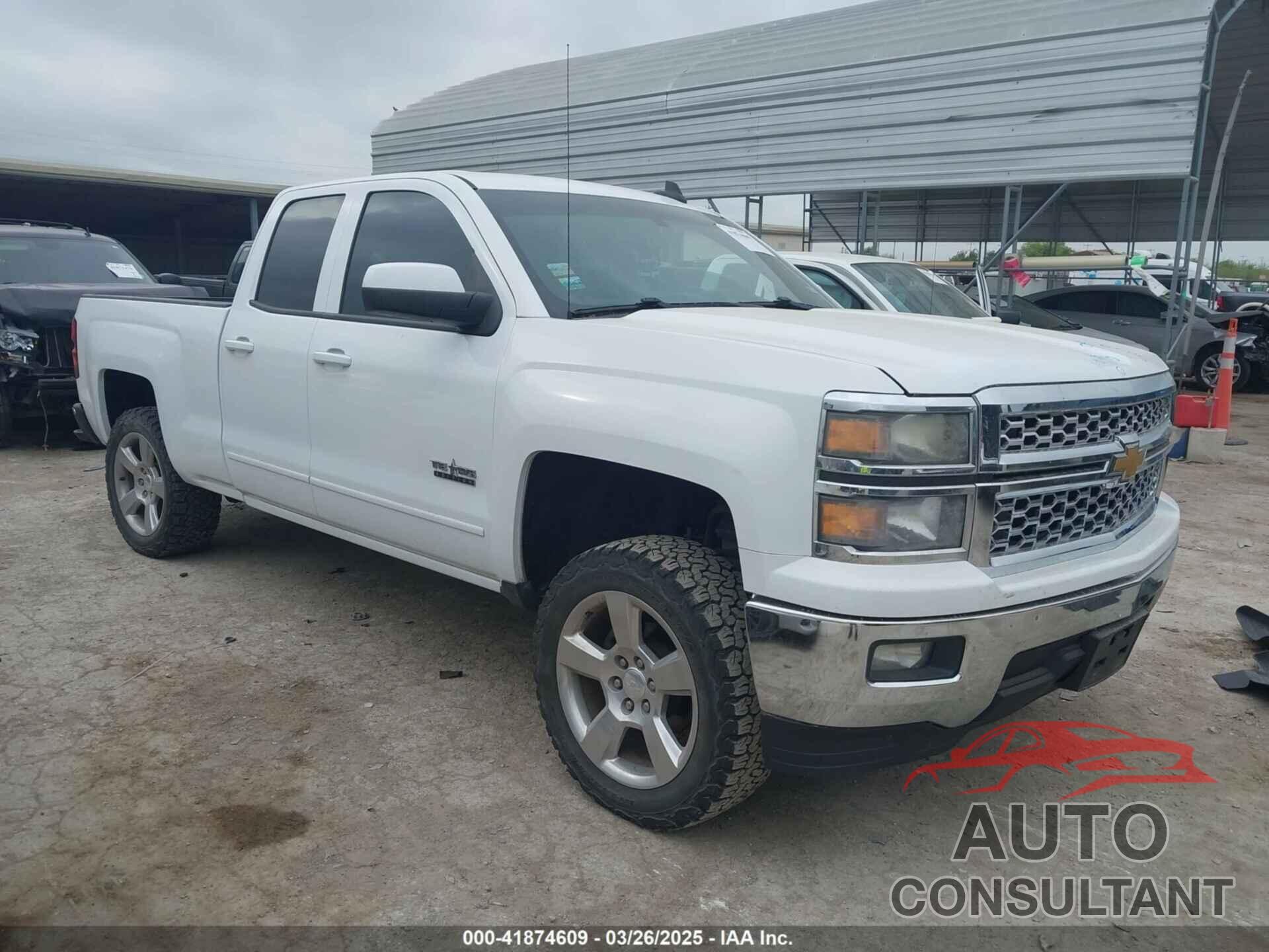 CHEVROLET SILVERADO 1500 2015 - 1GCRCREH9FZ154471