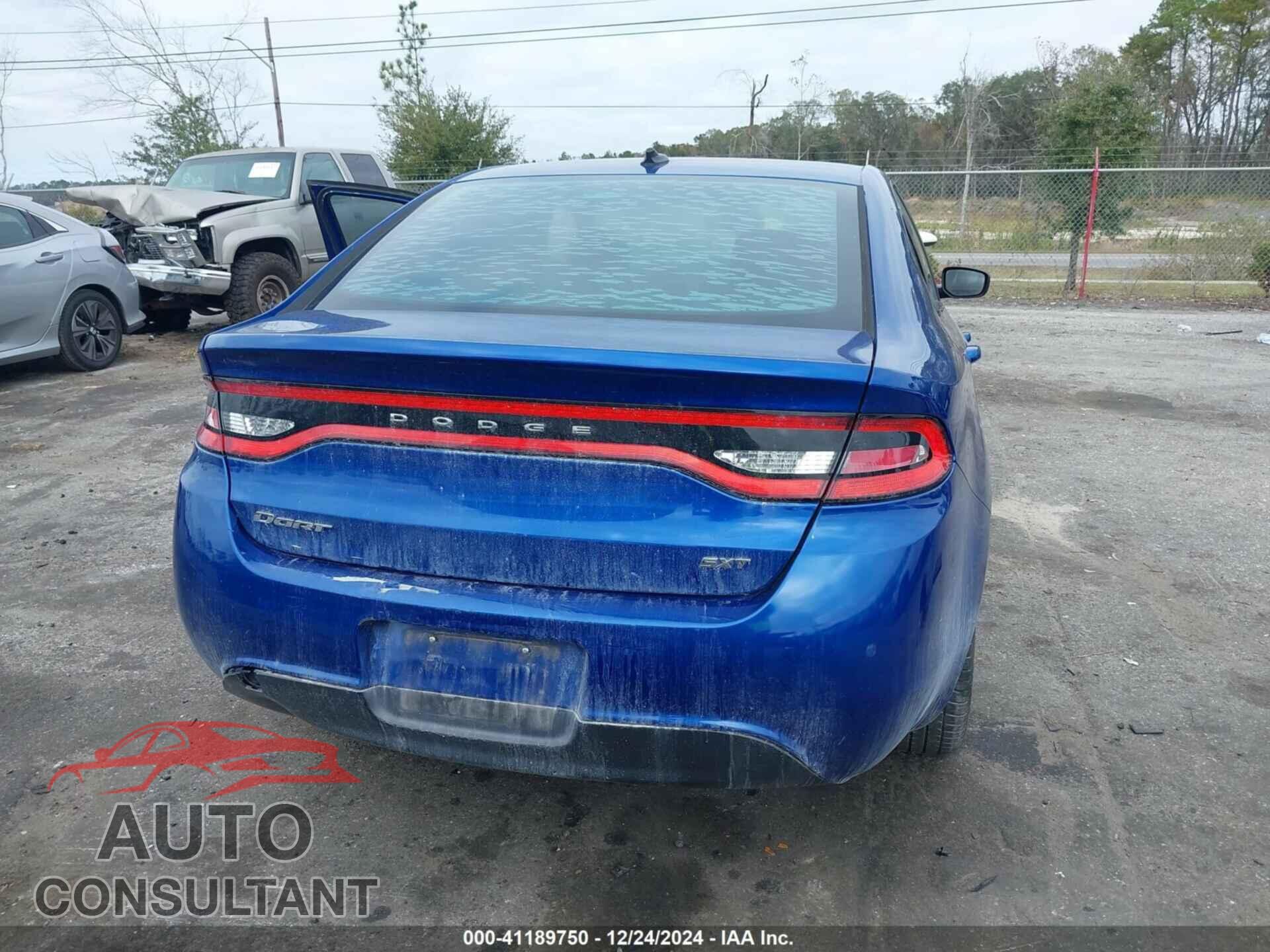 DODGE DART 2013 - 1C3CDFBA3DD256680