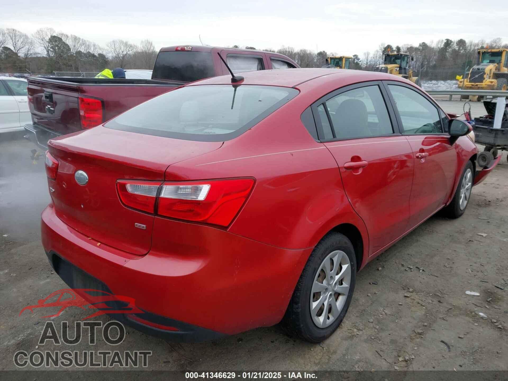 KIA RIO 2013 - KNADM4A36D6282487