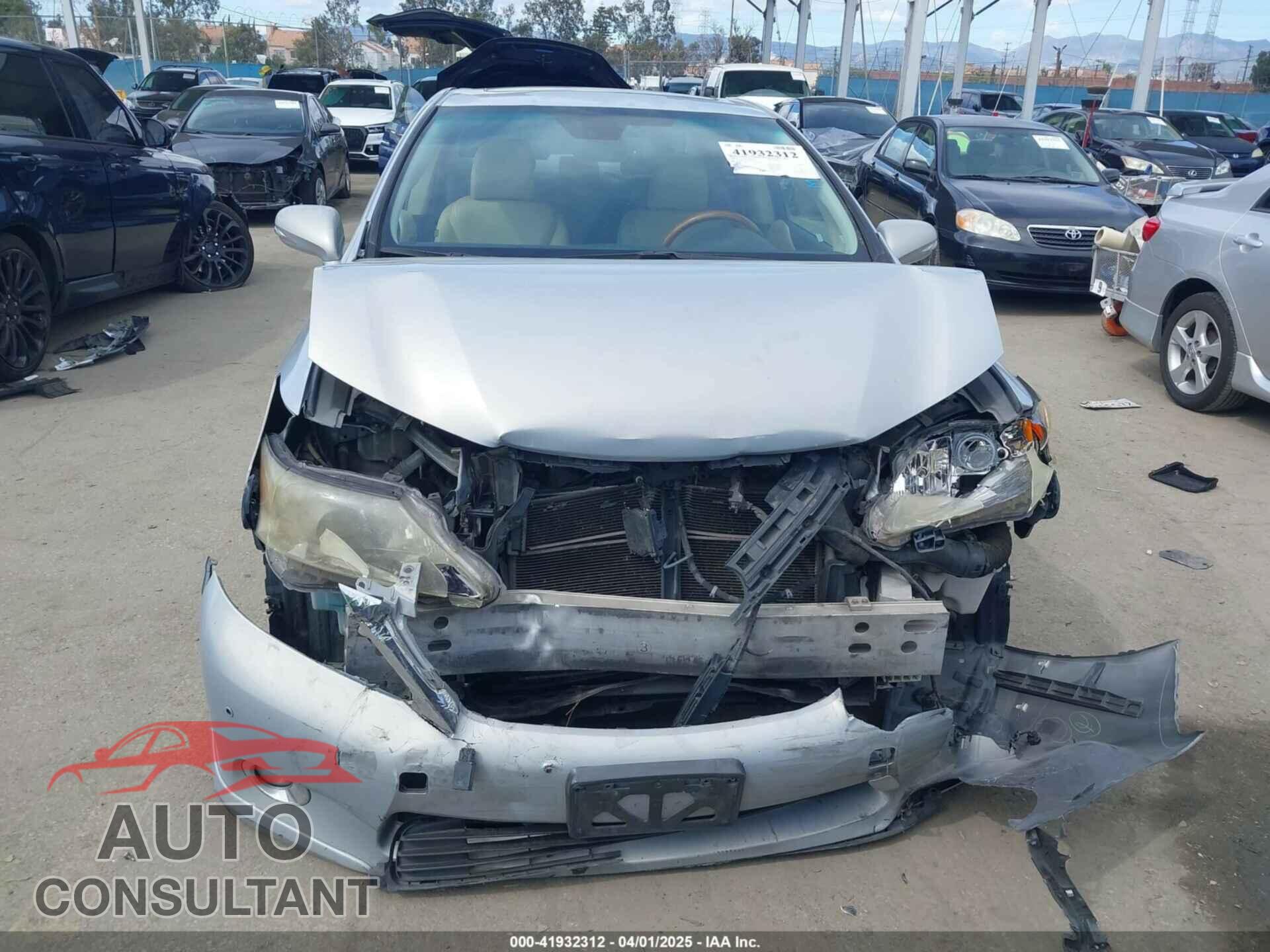 LEXUS HS 250H 2010 - JTHBB1BA6A2013077