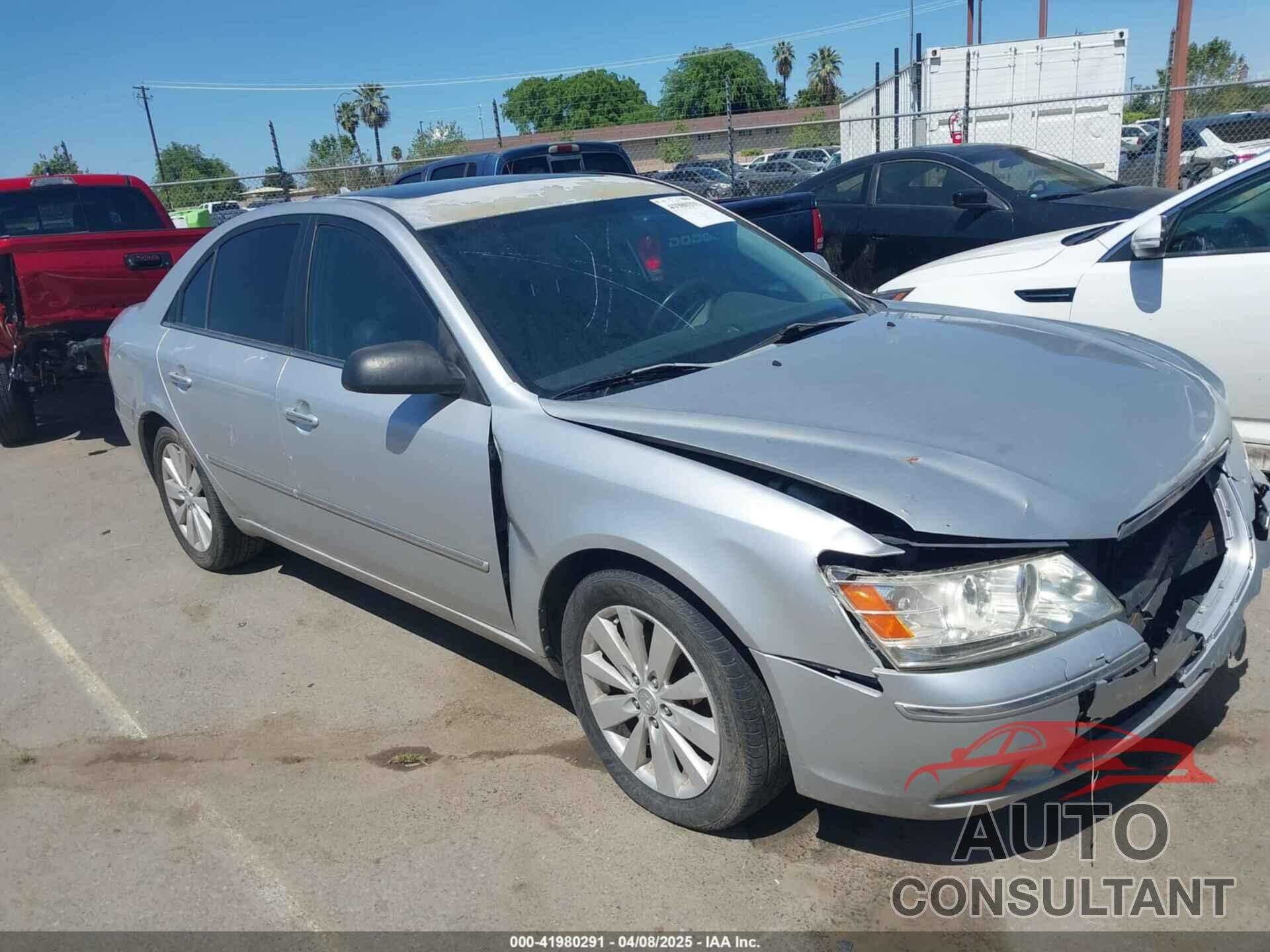 HYUNDAI SONATA 2009 - 5NPEU46C79H501955