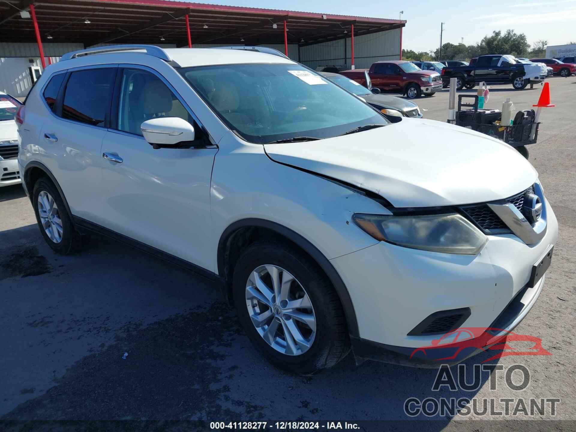 NISSAN ROGUE 2015 - KNMAT2MT7FP575532