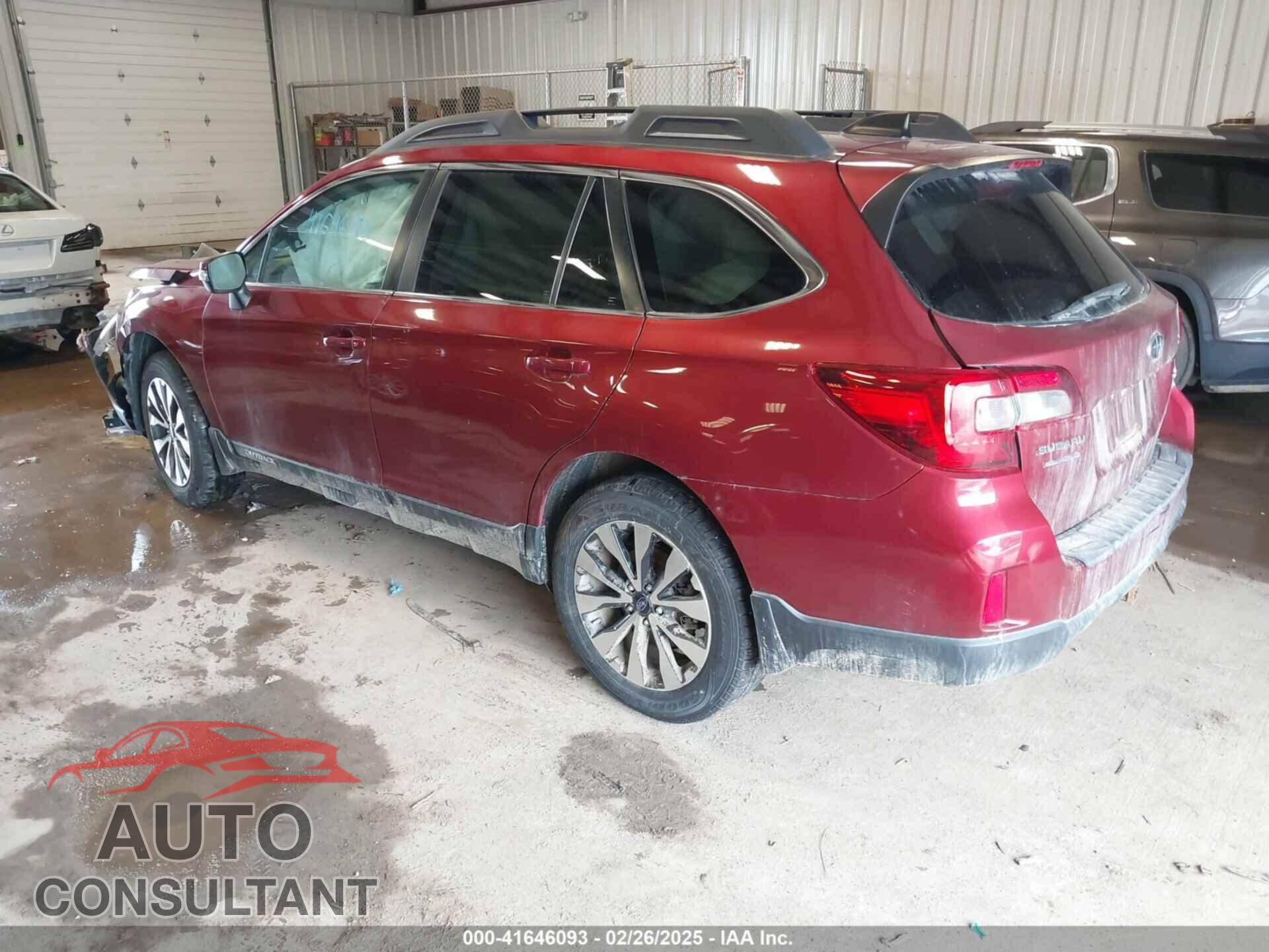 SUBARU OUTBACK 2016 - 4S4BSANC8G3245645