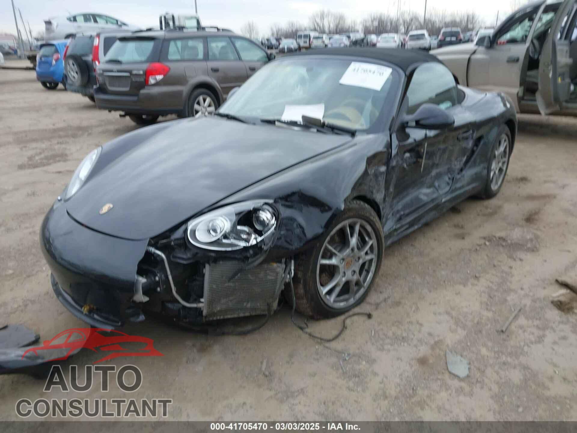 PORSCHE BOXSTER 2011 - WP0CA2A88BS710376