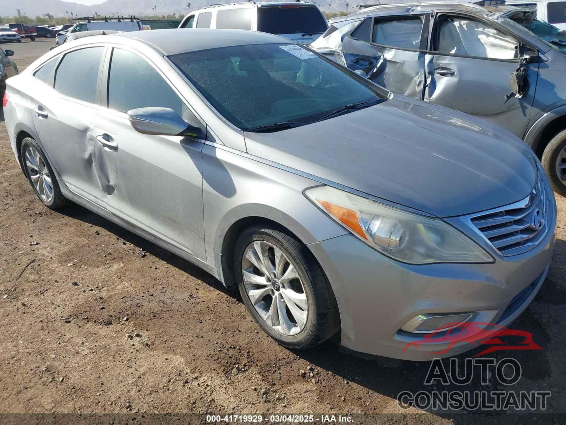 HYUNDAI AZERA 2012 - KMHFG4JG2CA169486