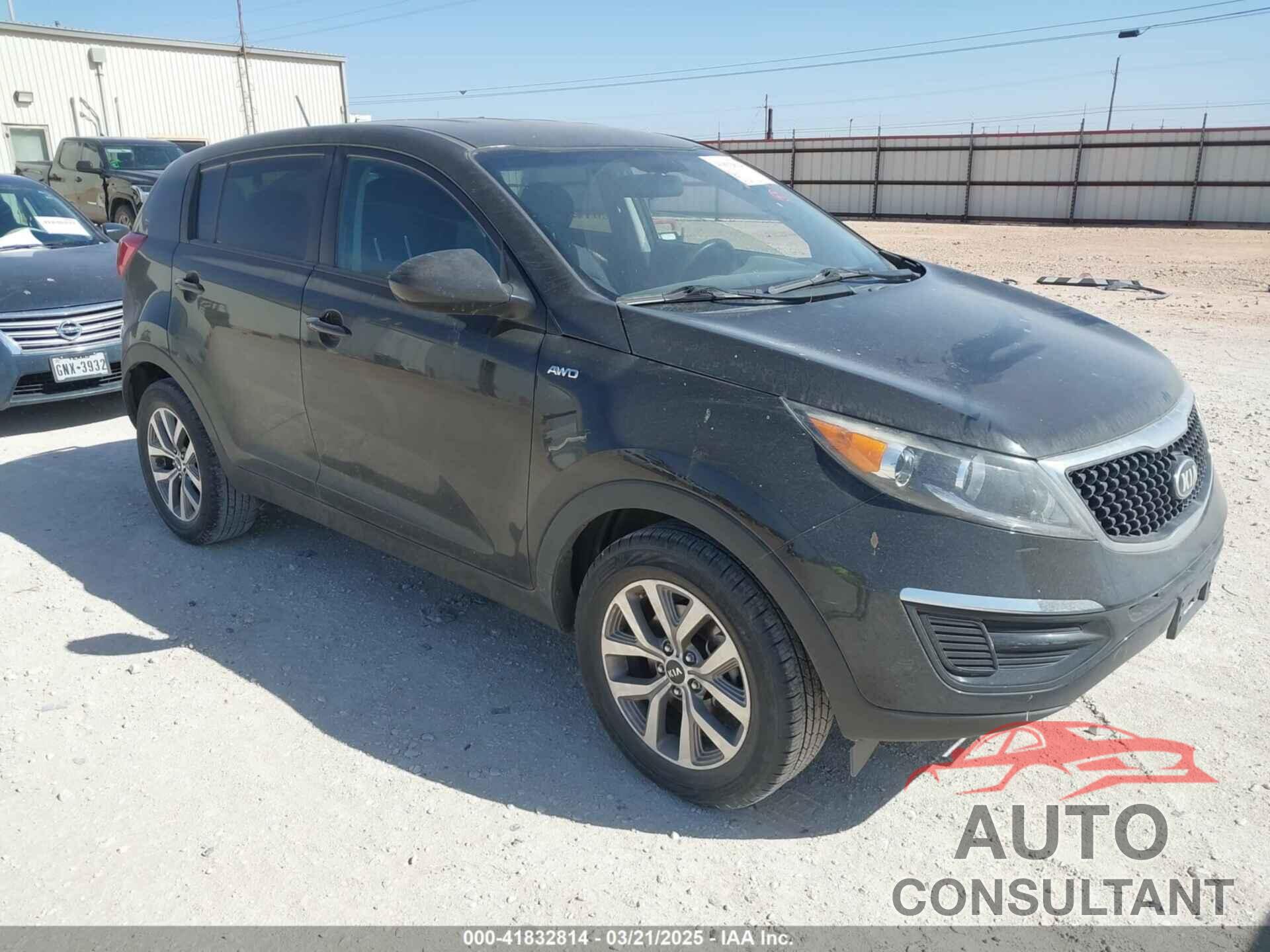 KIA SPORTAGE 2016 - KNDPBCAC7G7840149