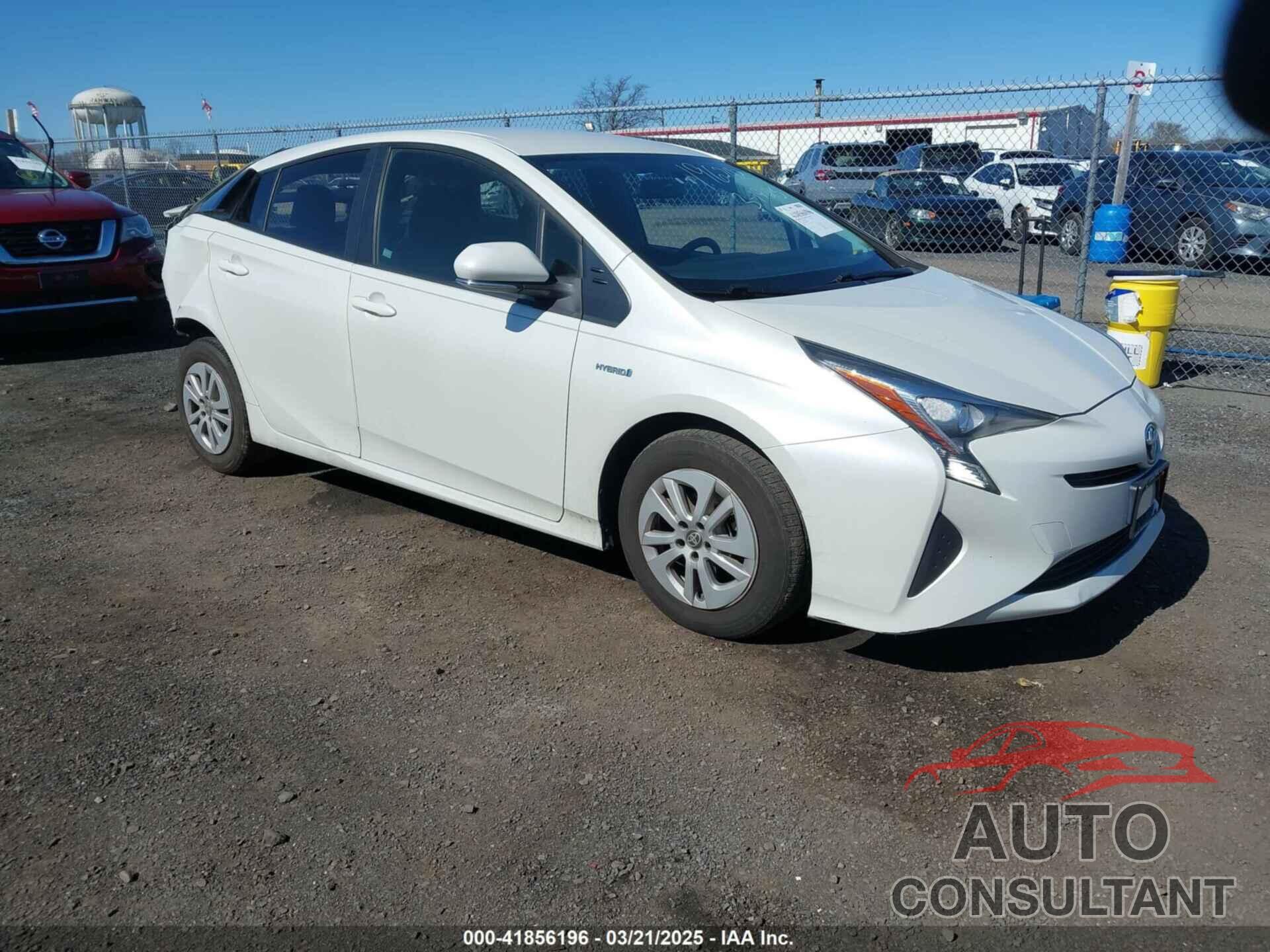 TOYOTA PRIUS 2016 - JTDKBRFU4G3512080