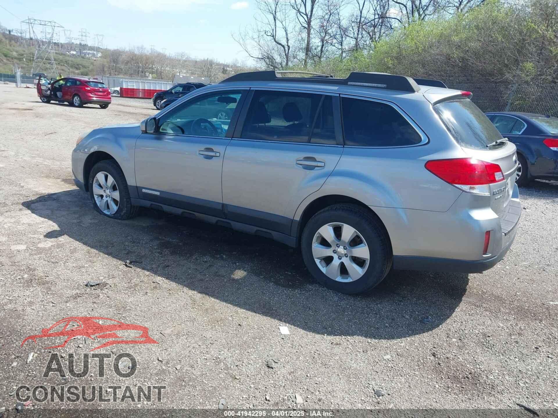 SUBARU OUTBACK 2011 - 4S4BRBCC4B3377167