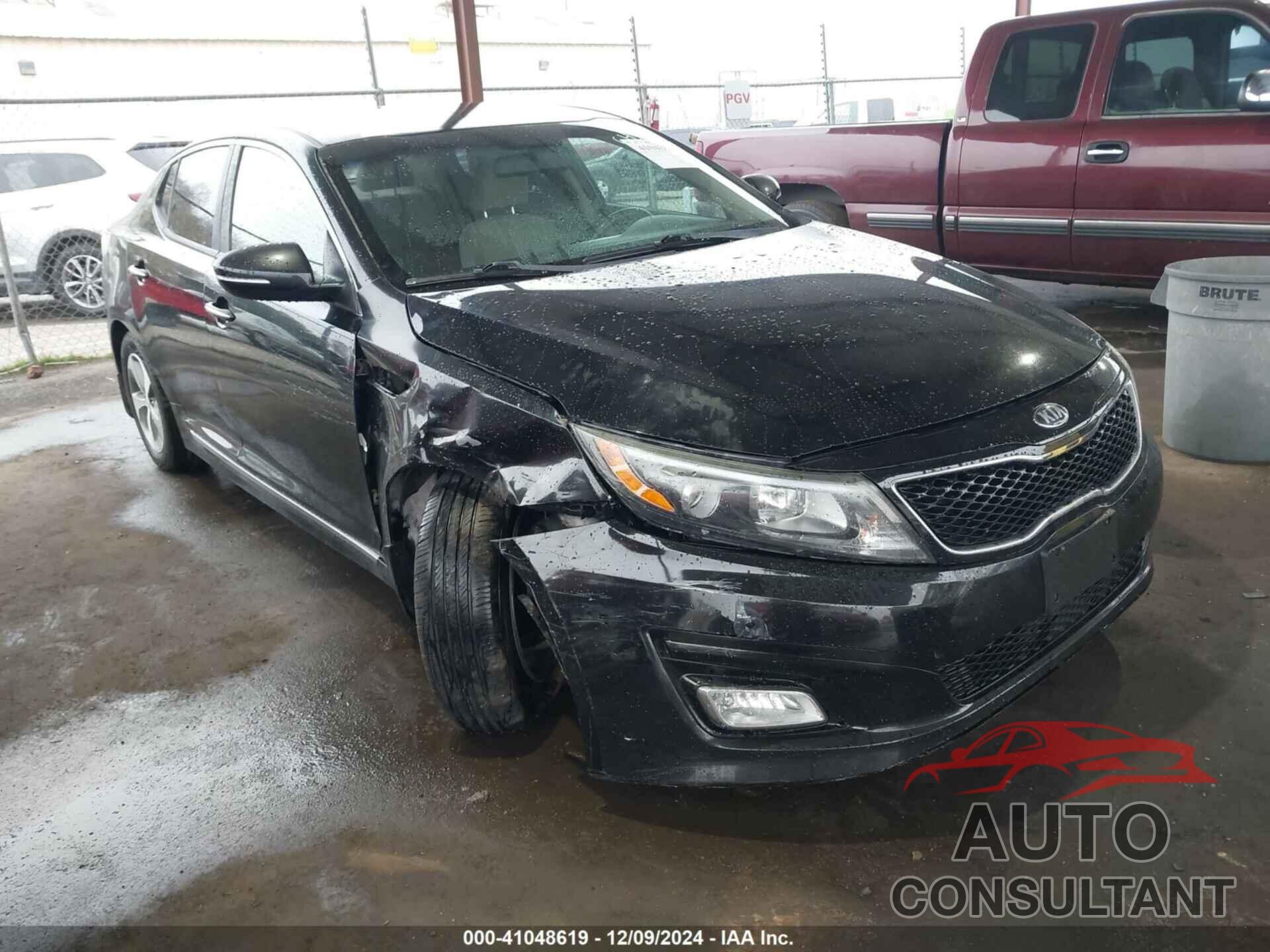 KIA OPTIMA HYBRID 2015 - KNAGM4AD1F5077707