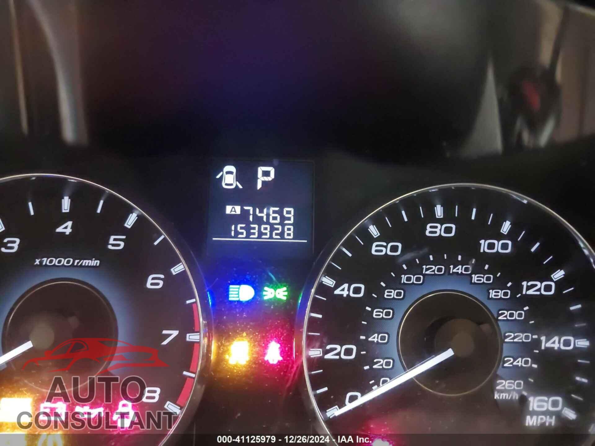 SUBARU OUTBACK 2011 - 4S4BRDLC7B2368237