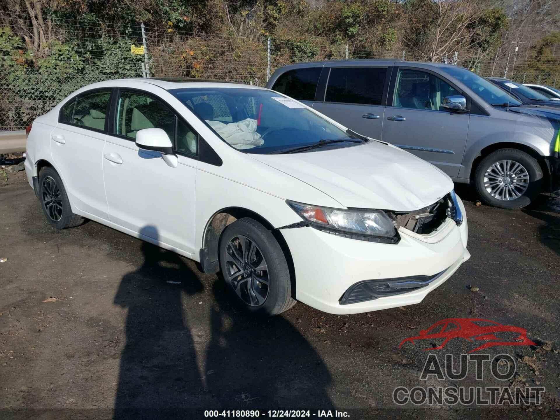 HONDA CIVIC 2013 - 19XFB2F88DE073661