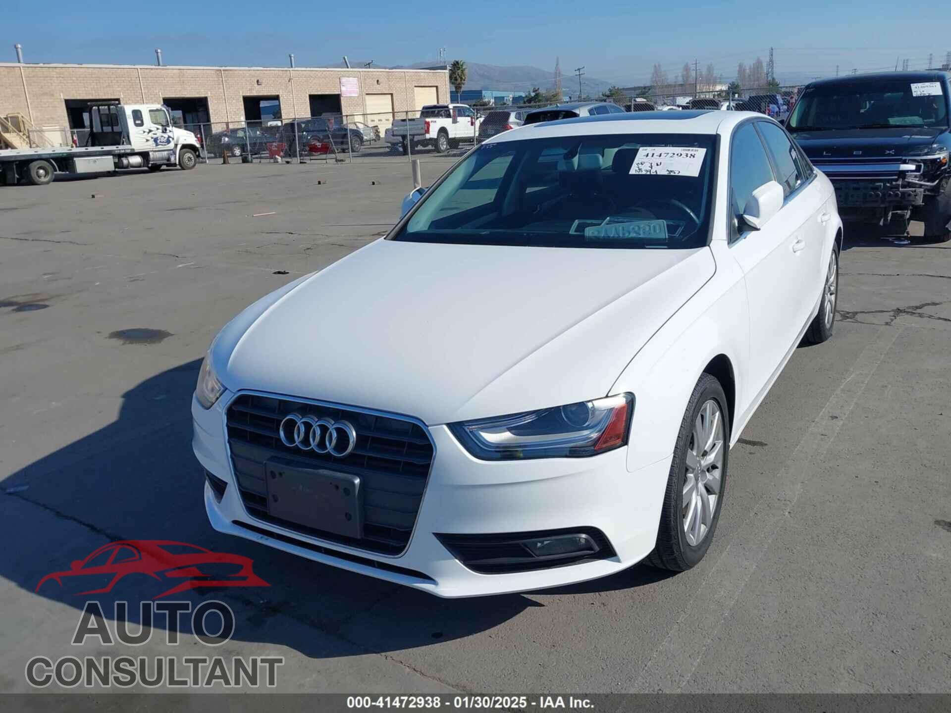 AUDI A4 2013 - WAUAFAFL2DN022954