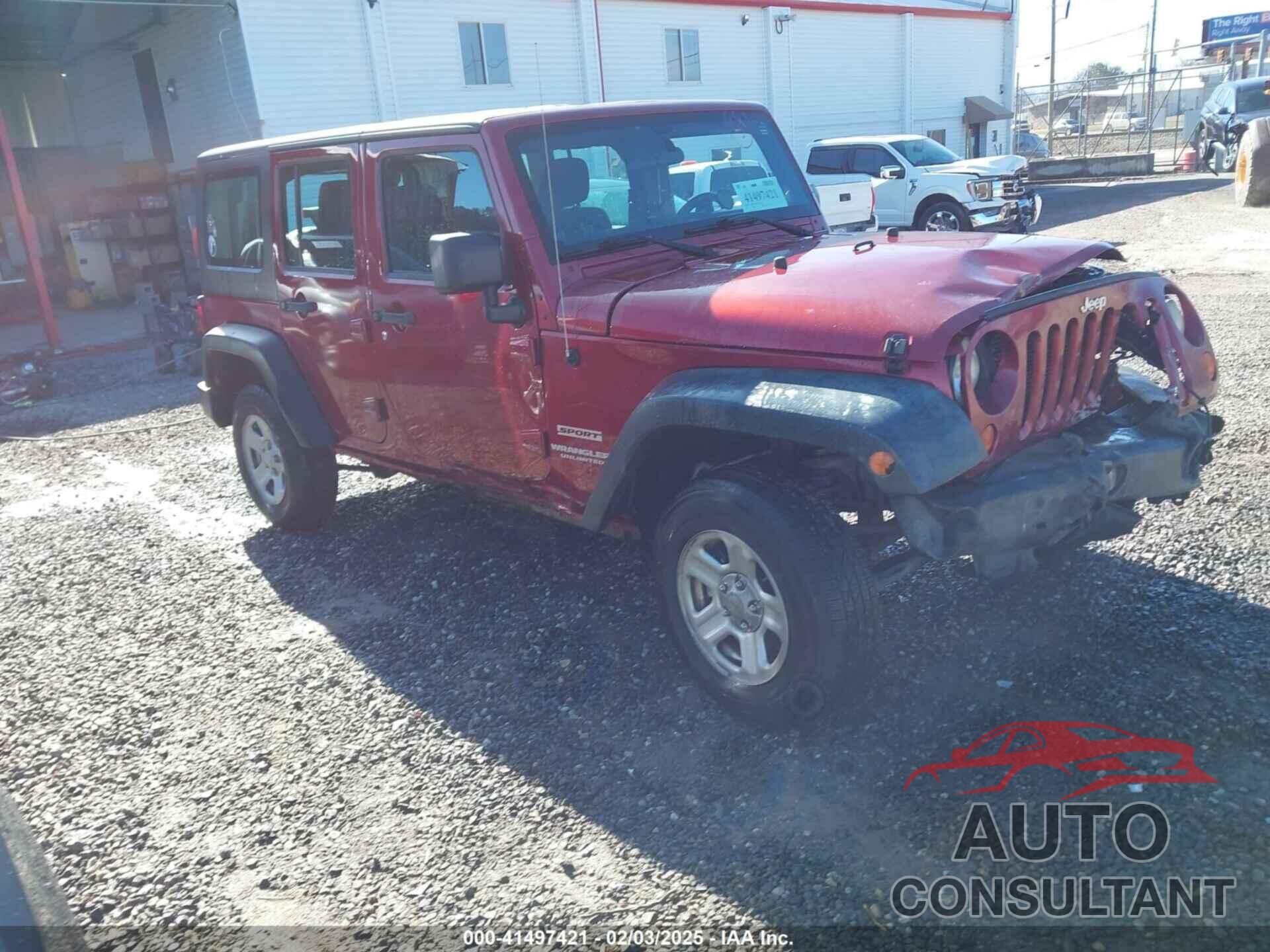 JEEP WRANGLER UNLIMITED 2012 - 1C4BJWDG0CL196735