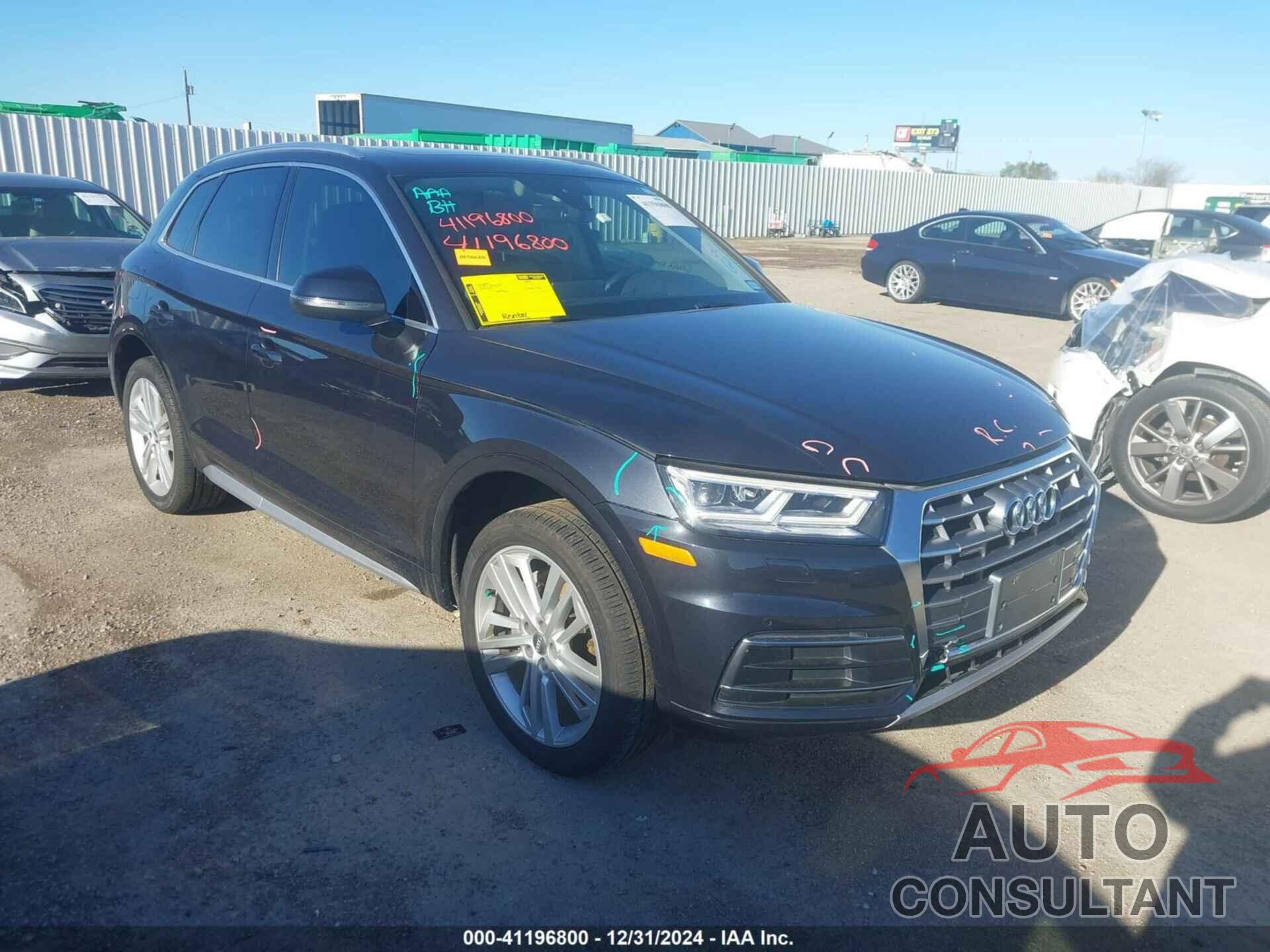 AUDI Q5 2018 - WA1BNAFY4J2043656