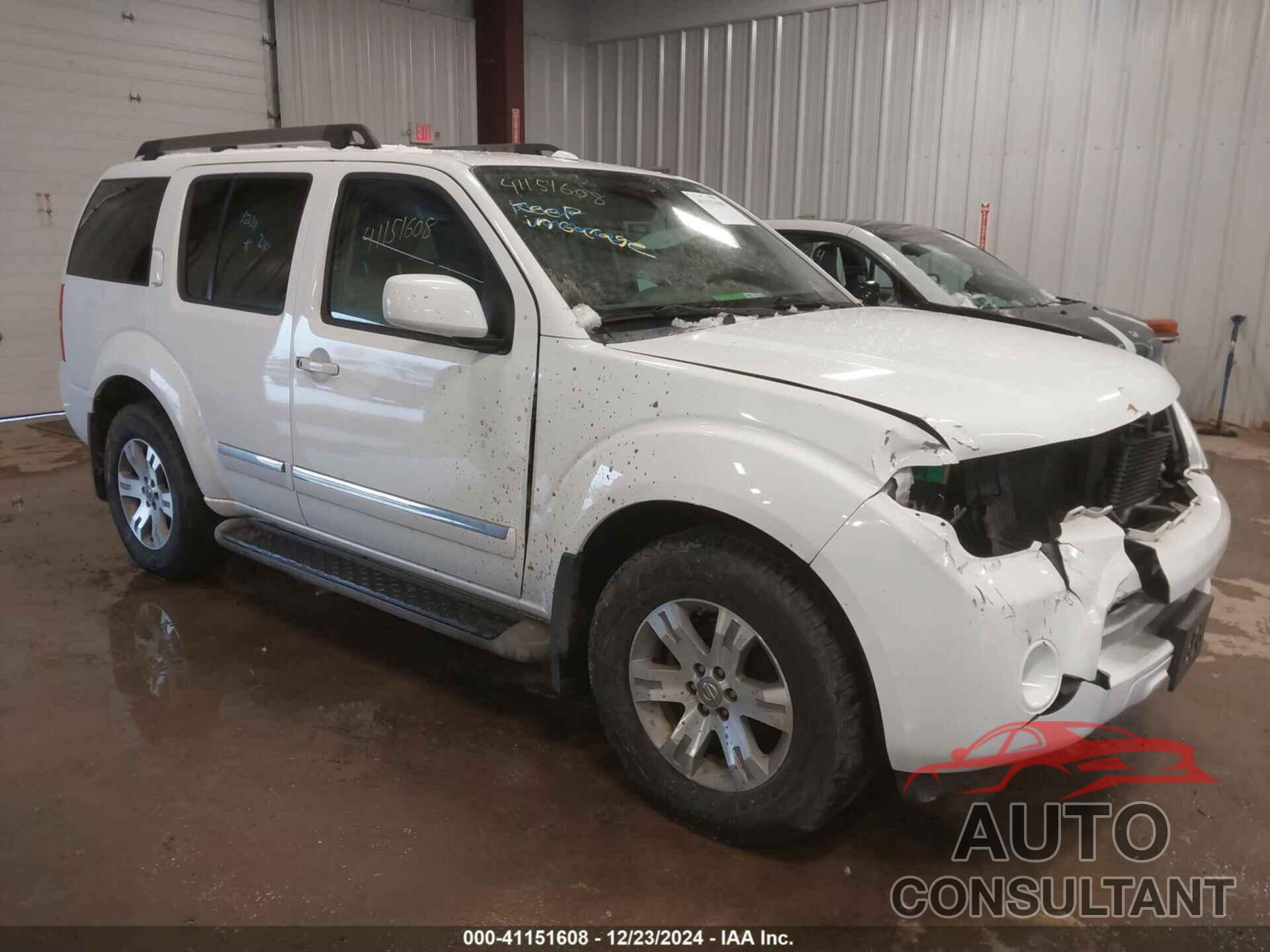 NISSAN PATHFINDER 2011 - 5N1AR1NB8BC622479