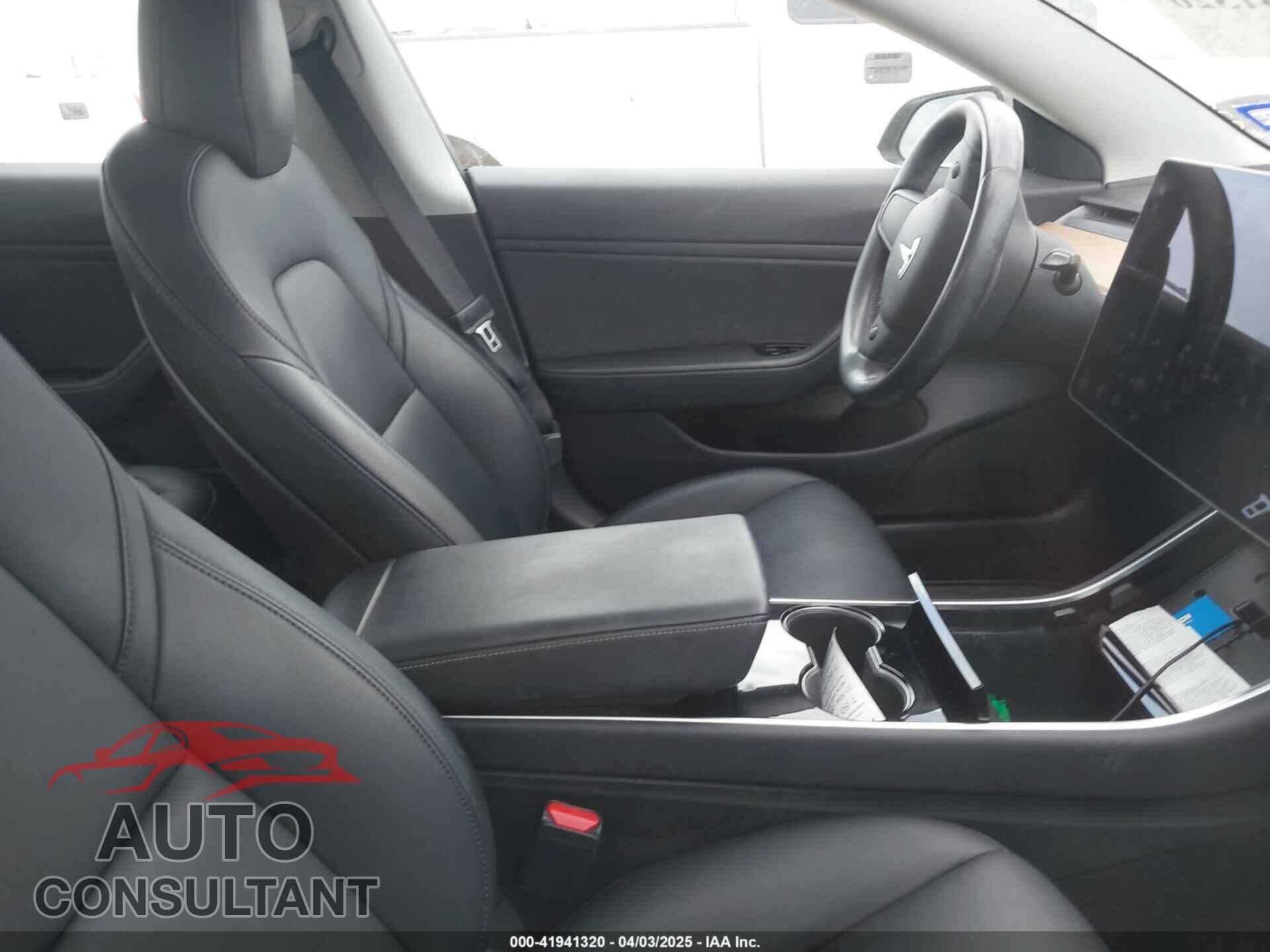 TESLA MODEL 3 2019 - 5YJ3E1EA4KF297963
