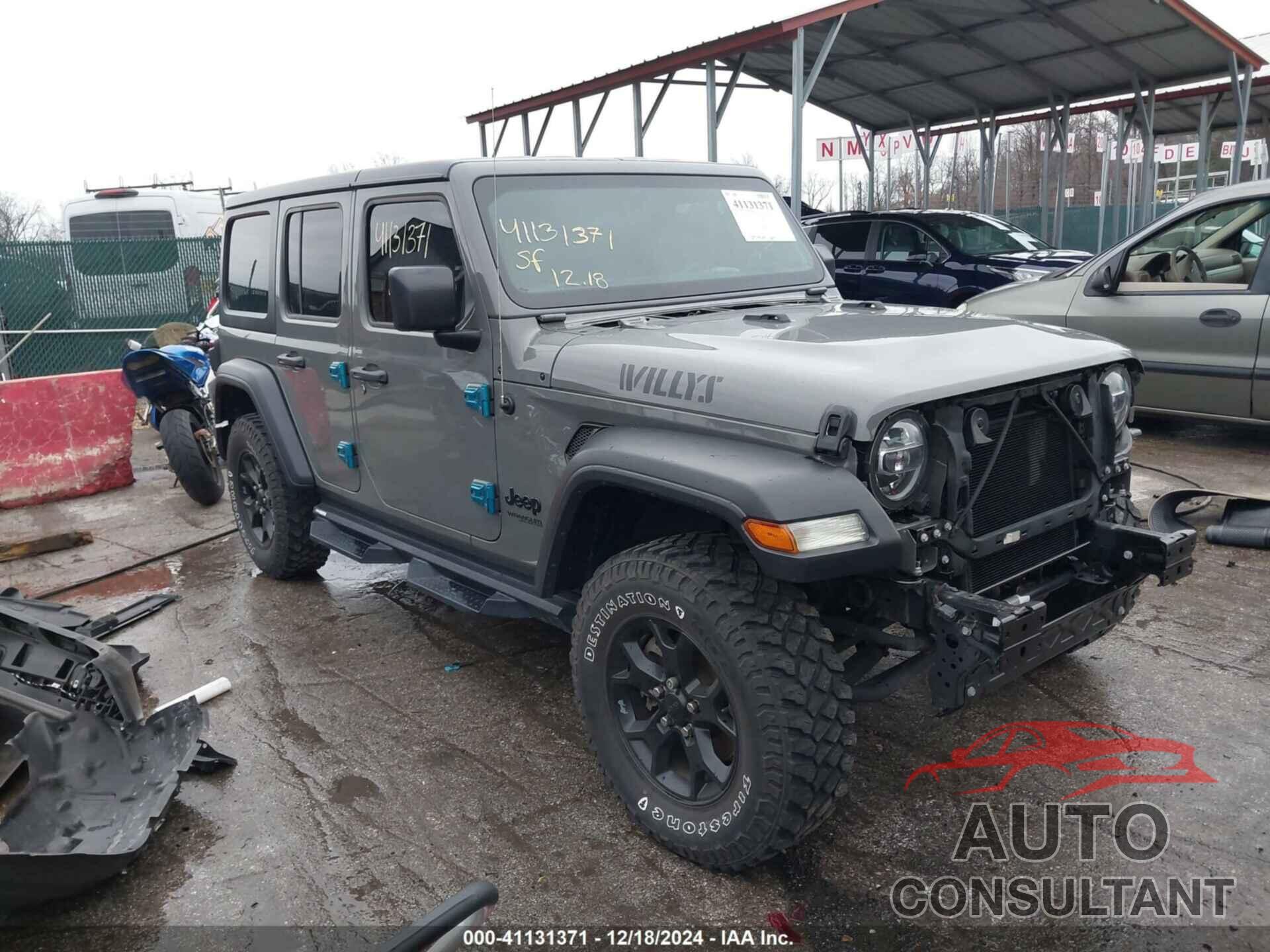 JEEP WRANGLER UNLIMITED 2020 - 1C4HJXDN6LW280216