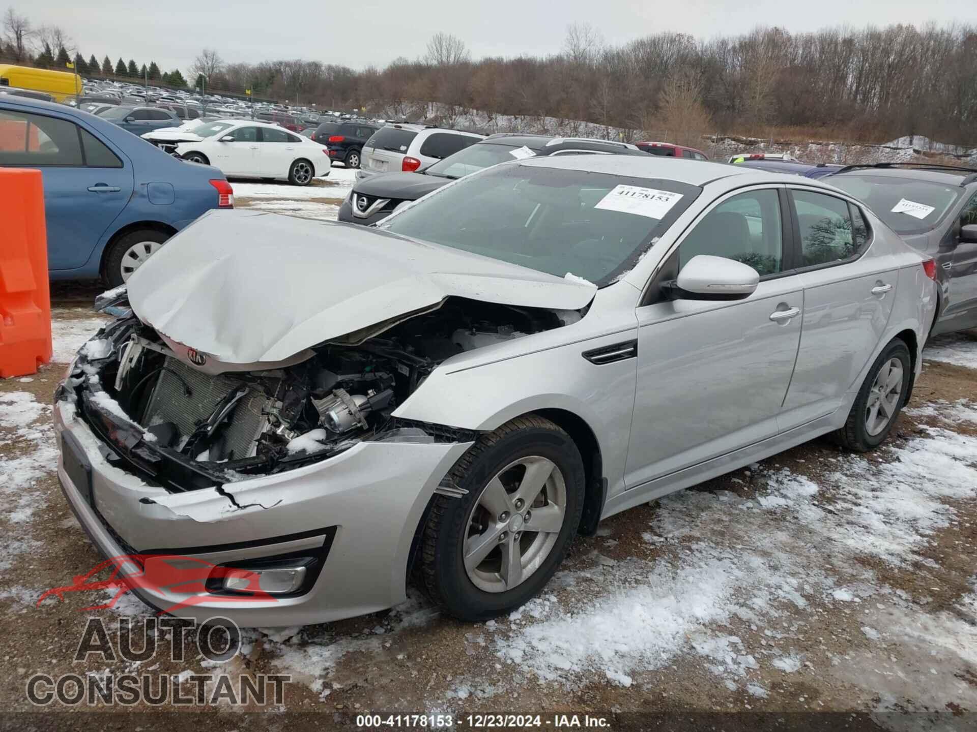 KIA OPTIMA 2014 - KNAGM4A75E5521180