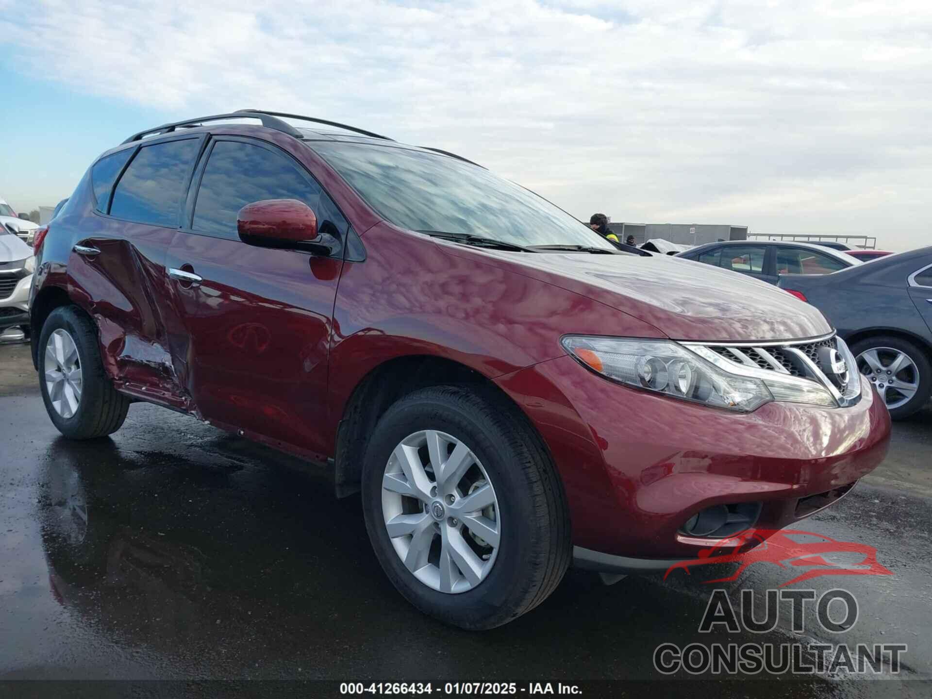 NISSAN MURANO 2012 - JN8AZ1MU2CW105870