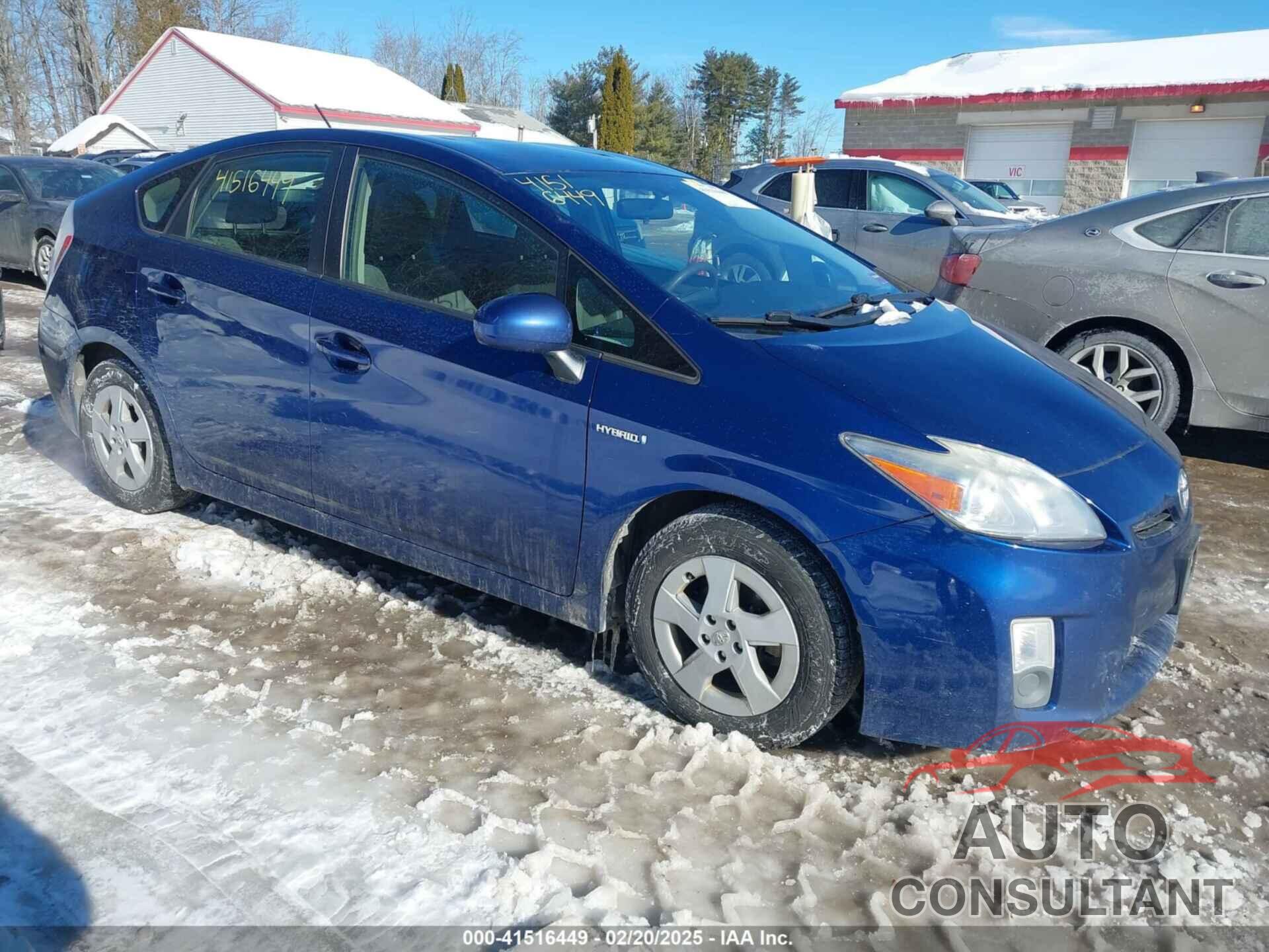 TOYOTA PRIUS 2011 - JTDKN3DU3B1438677