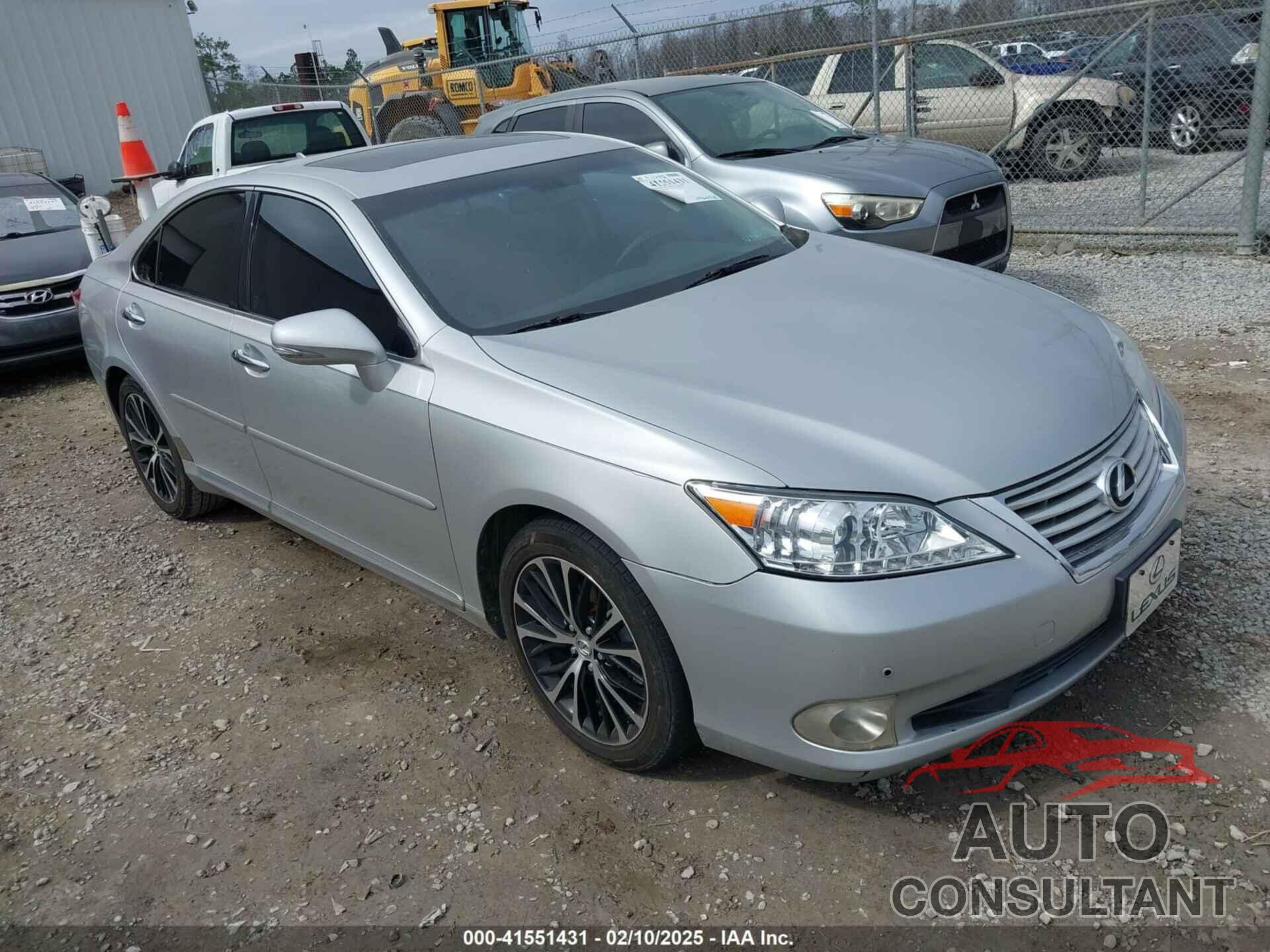 LEXUS ES 350 2011 - JTHBK1EG8B2418214