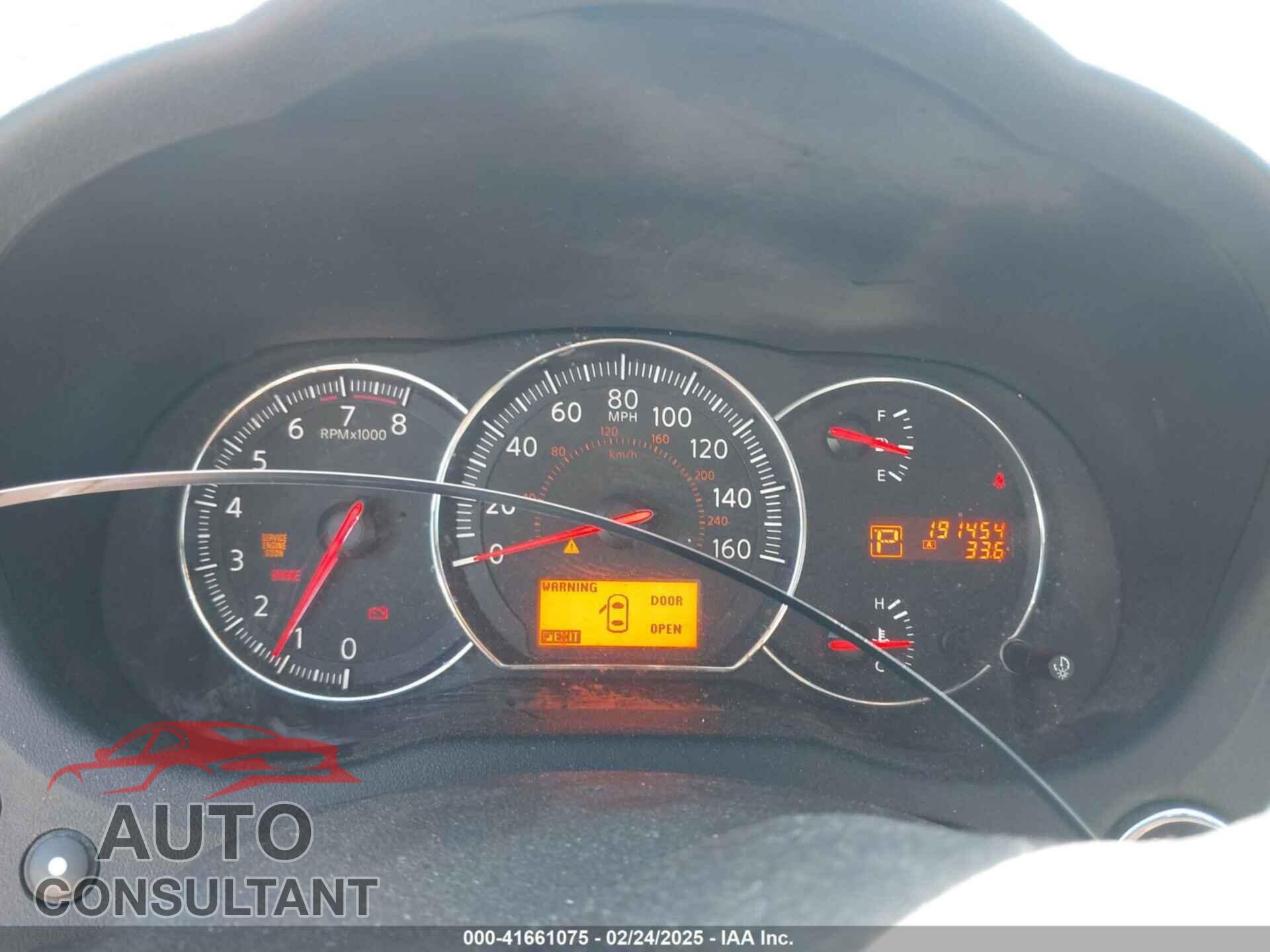 NISSAN MAXIMA 2011 - 1N4AA5AP7BC856462