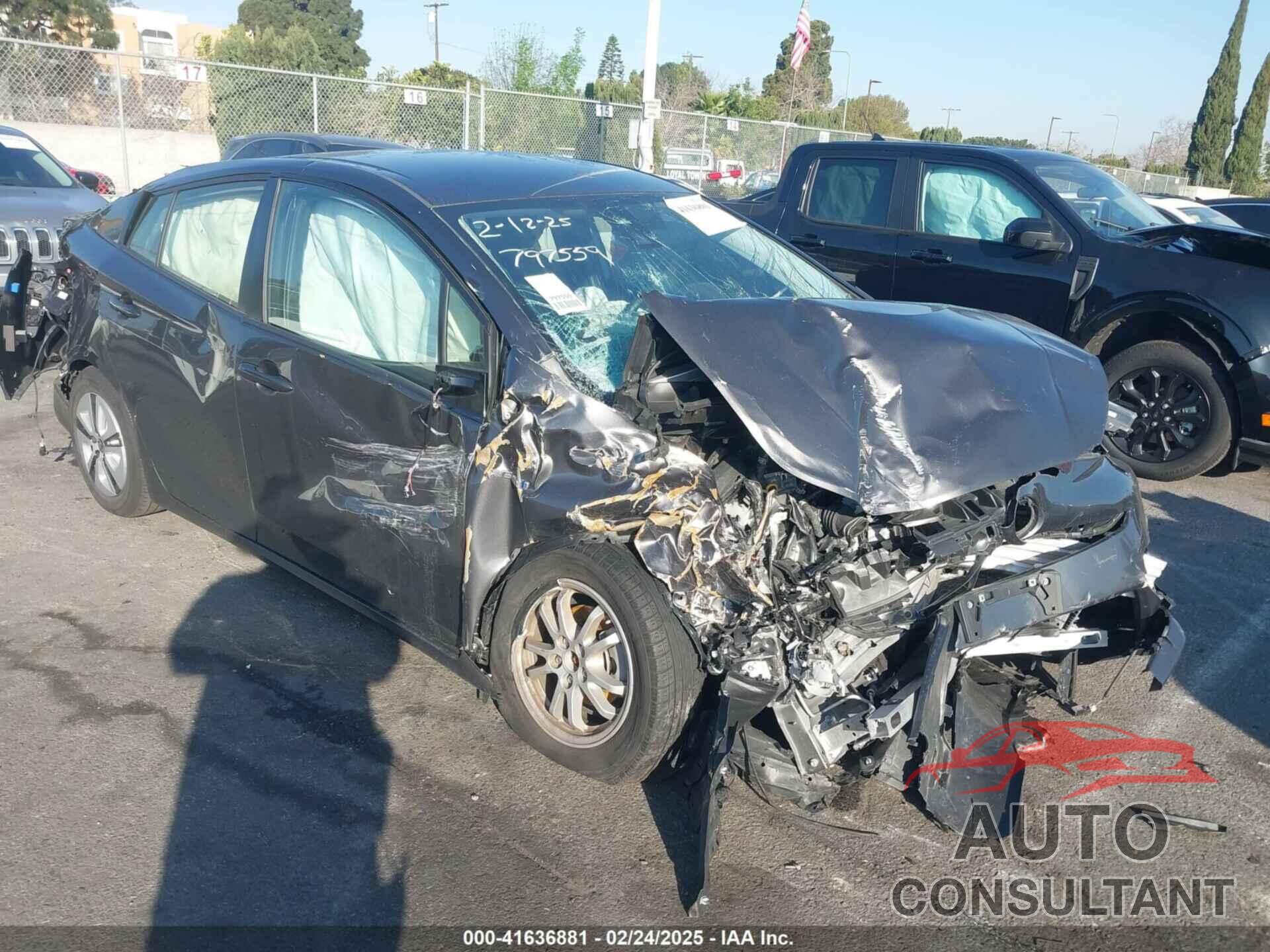 TOYOTA PRIUS 2017 - JTDKBRFU3H3579593
