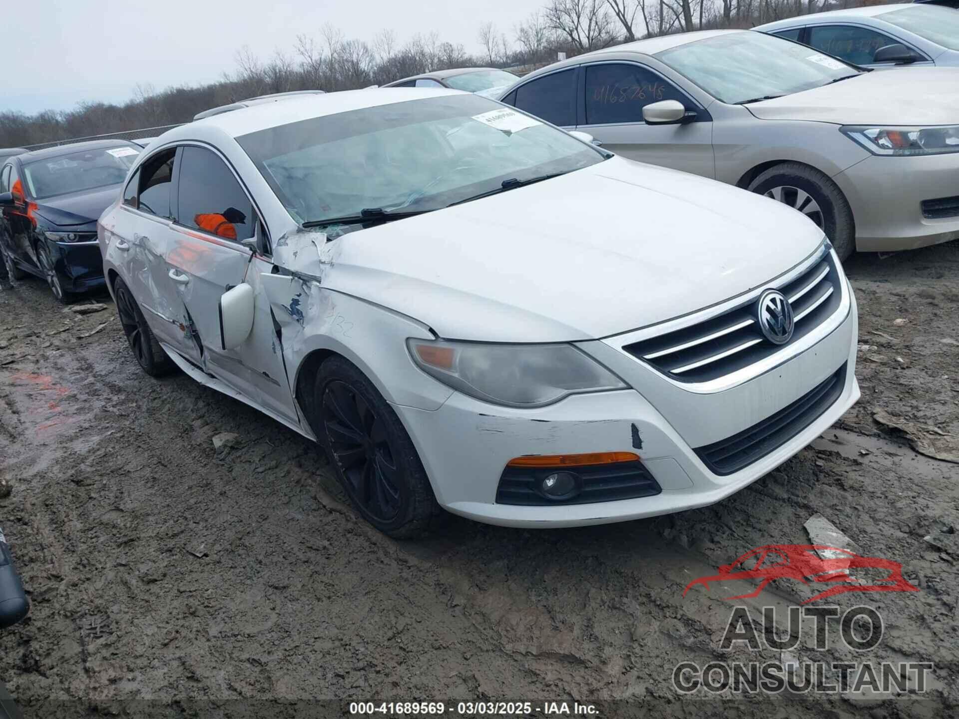 VOLKSWAGEN CC 2010 - WVWMP7AN0AE539755