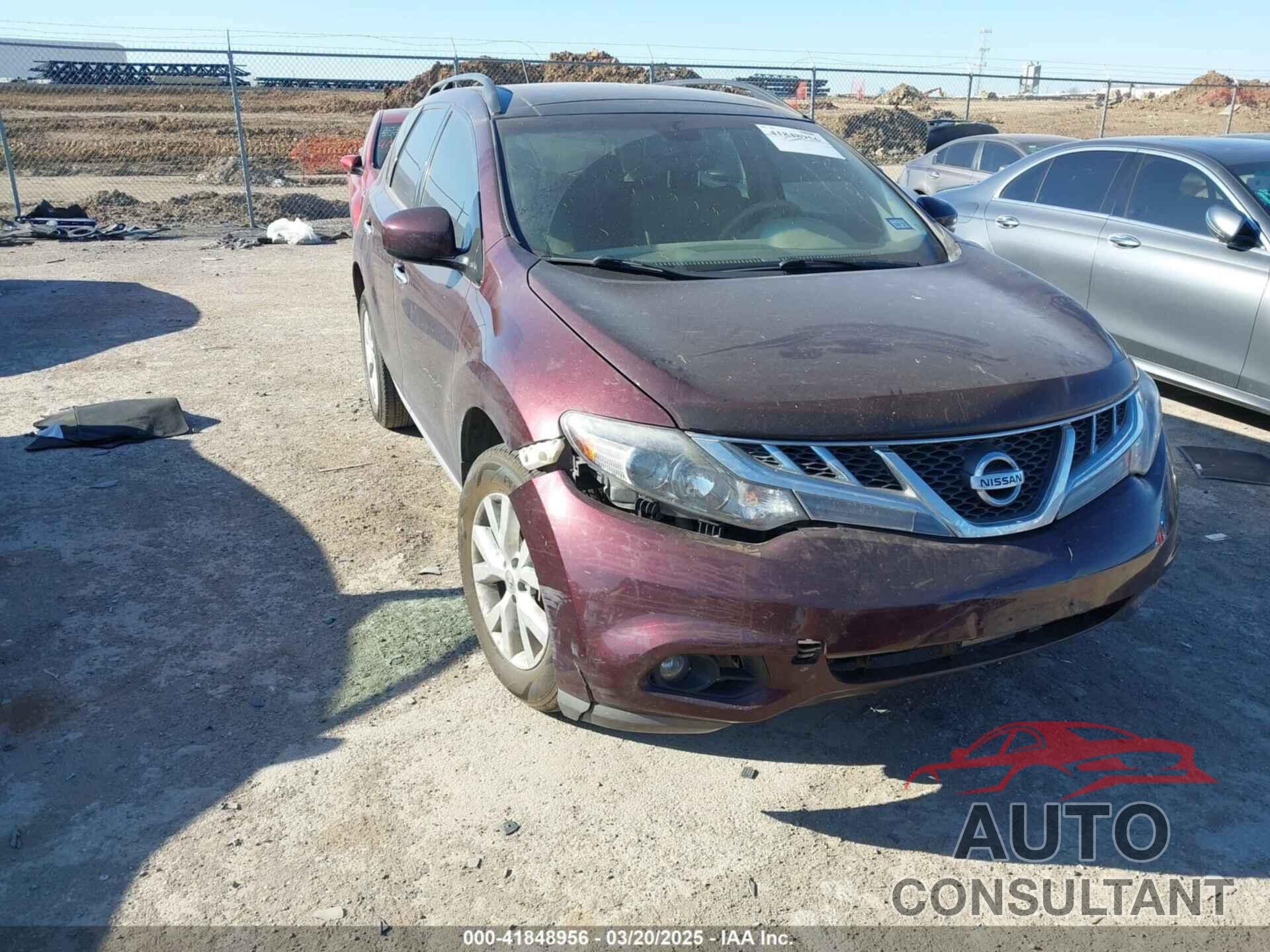 NISSAN MURANO 2014 - JN8AZ1MW0EW511232