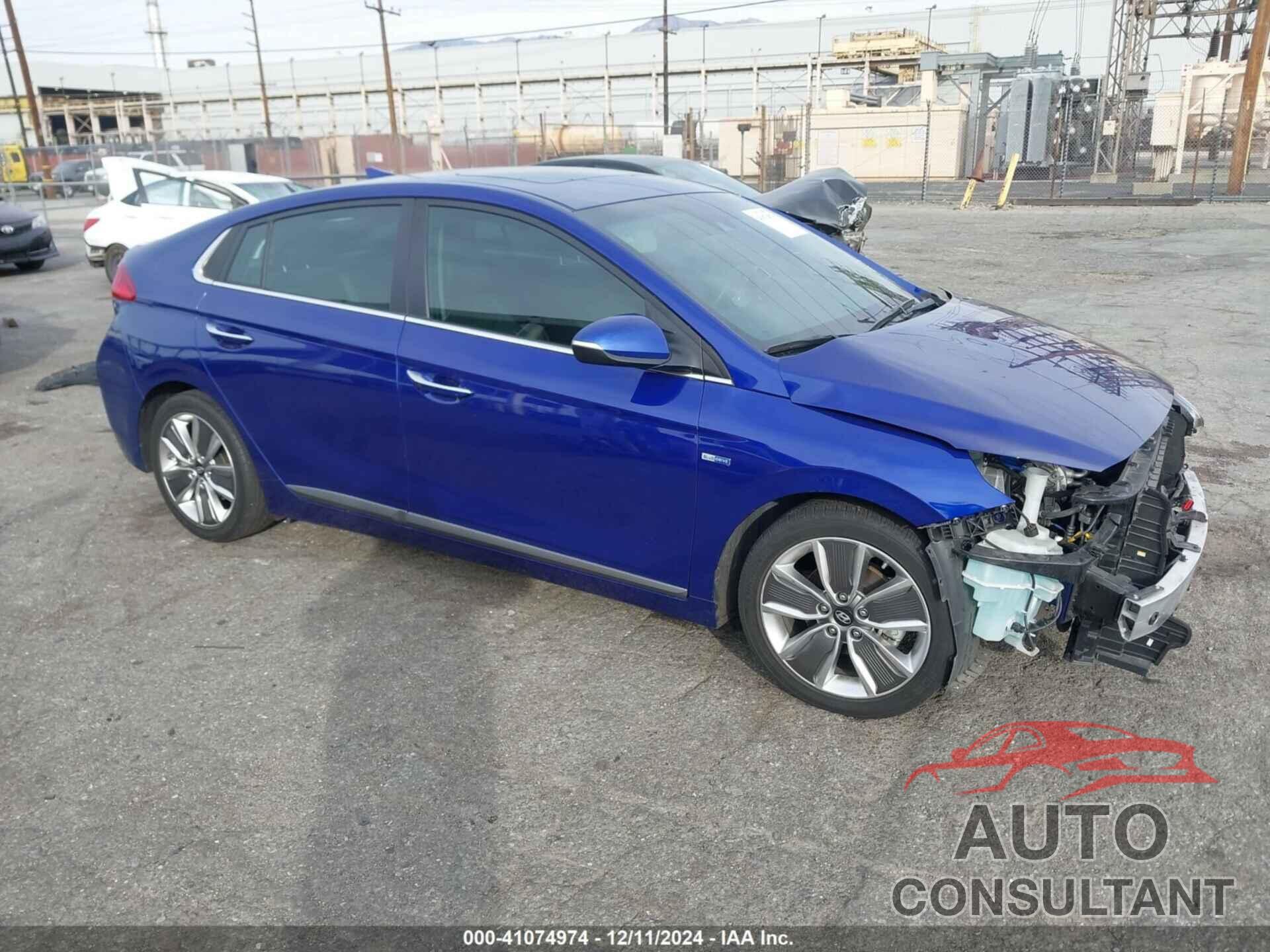 HYUNDAI IONIQ HYBRID 2019 - KMHC85LCXKU131369