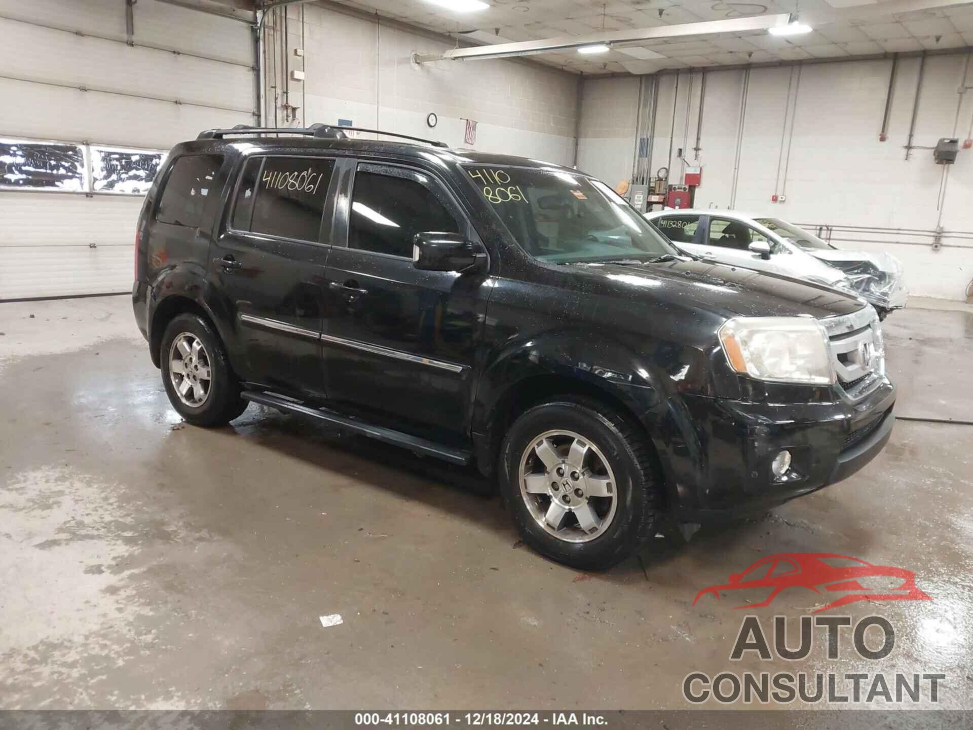 HONDA PILOT 2011 - 5FNYF3H92BB041627