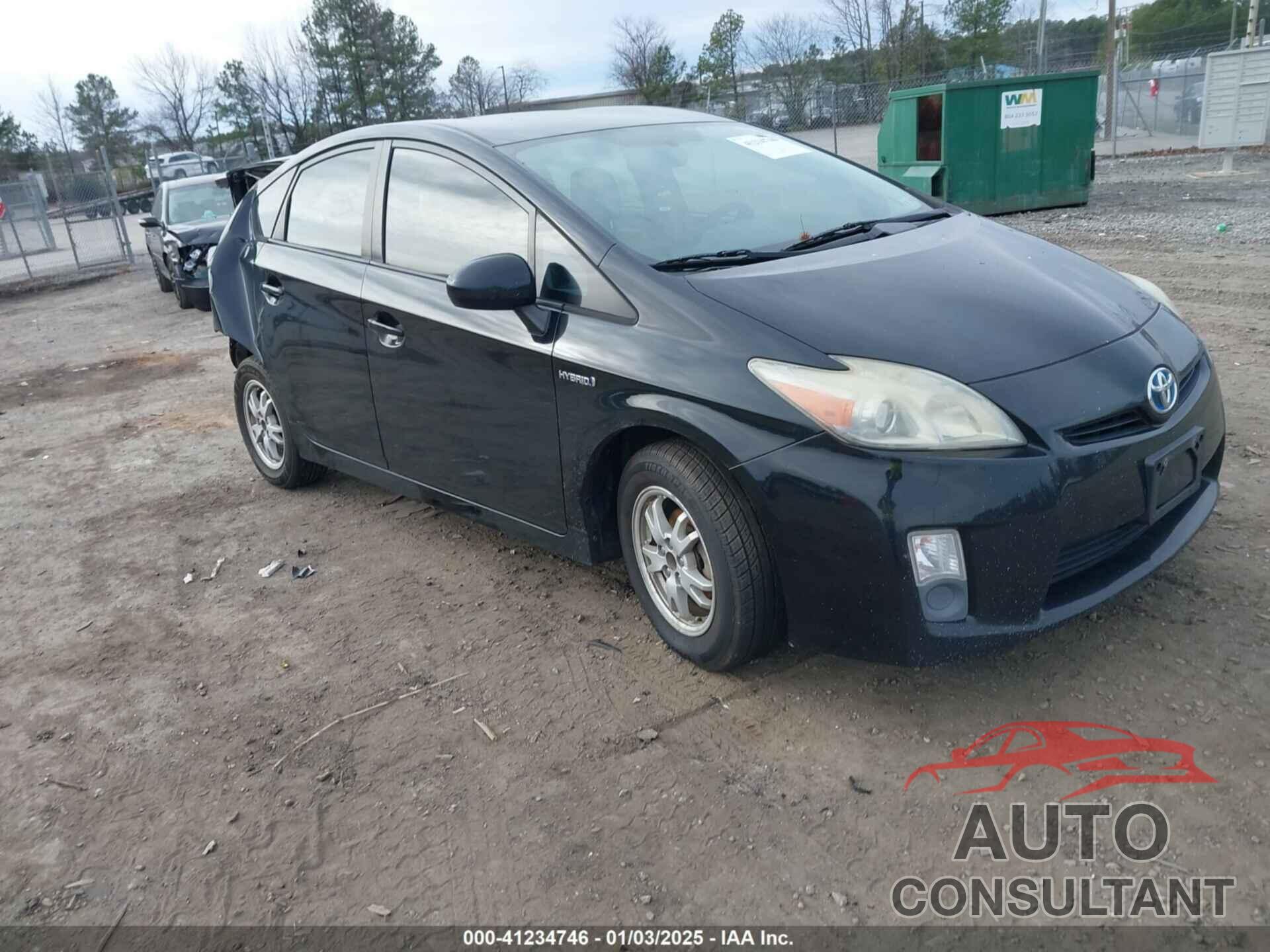 TOYOTA PRIUS 2011 - JTDKN3DUXB0285916