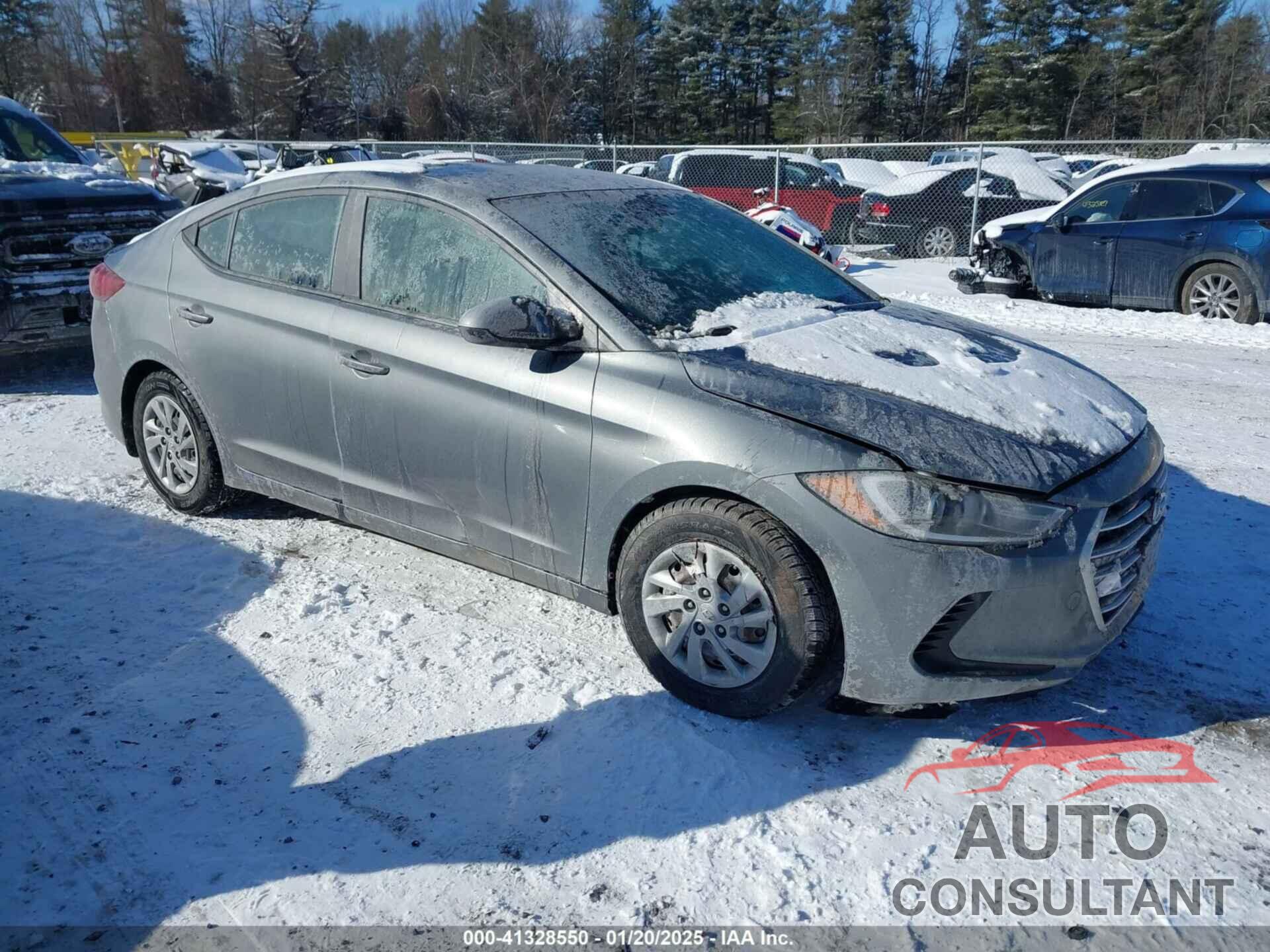 HYUNDAI ELANTRA 2018 - KMHD74LF5JU594255