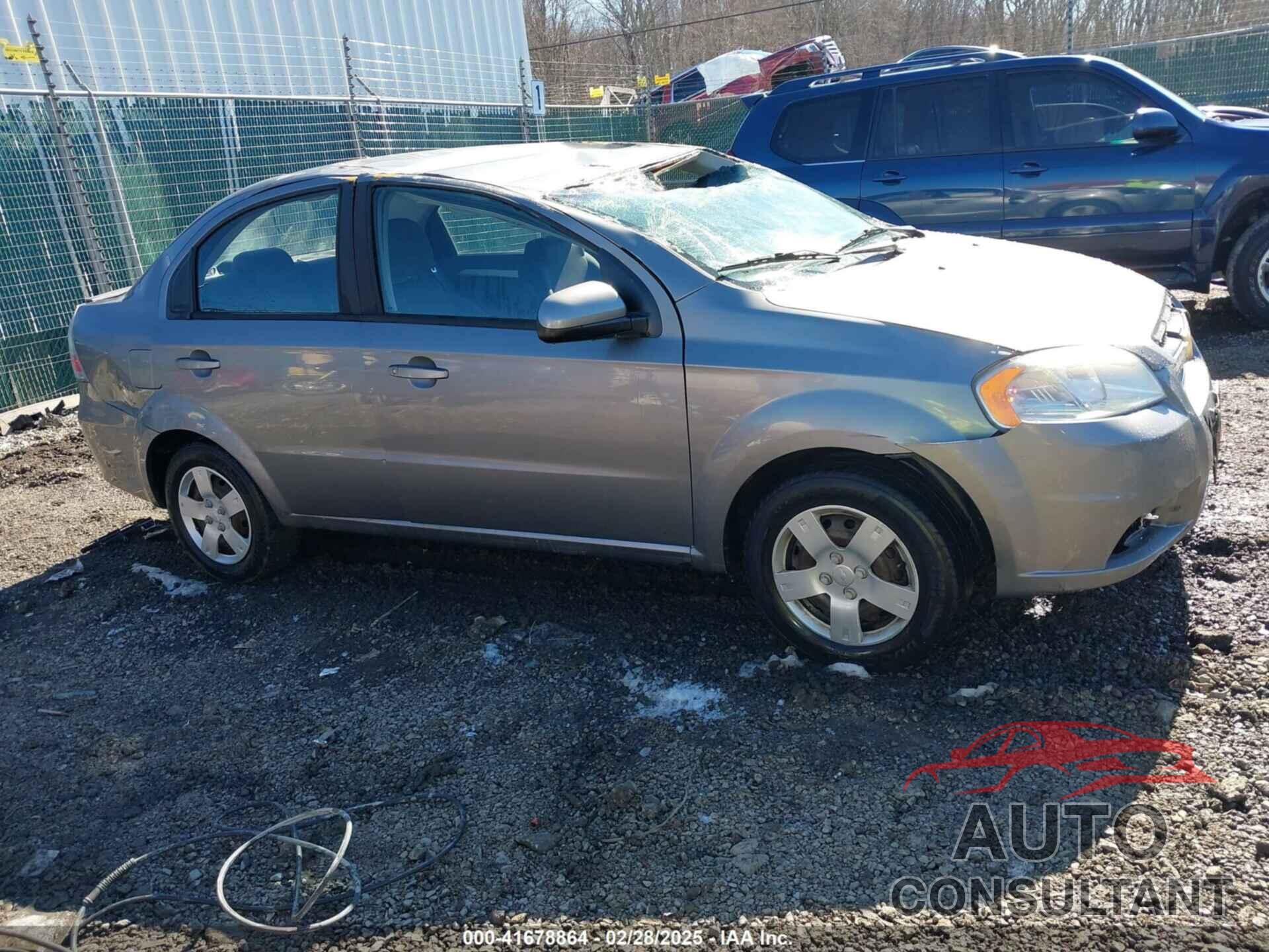 CHEVROLET AVEO 2011 - KL1TD5DE0BB115409
