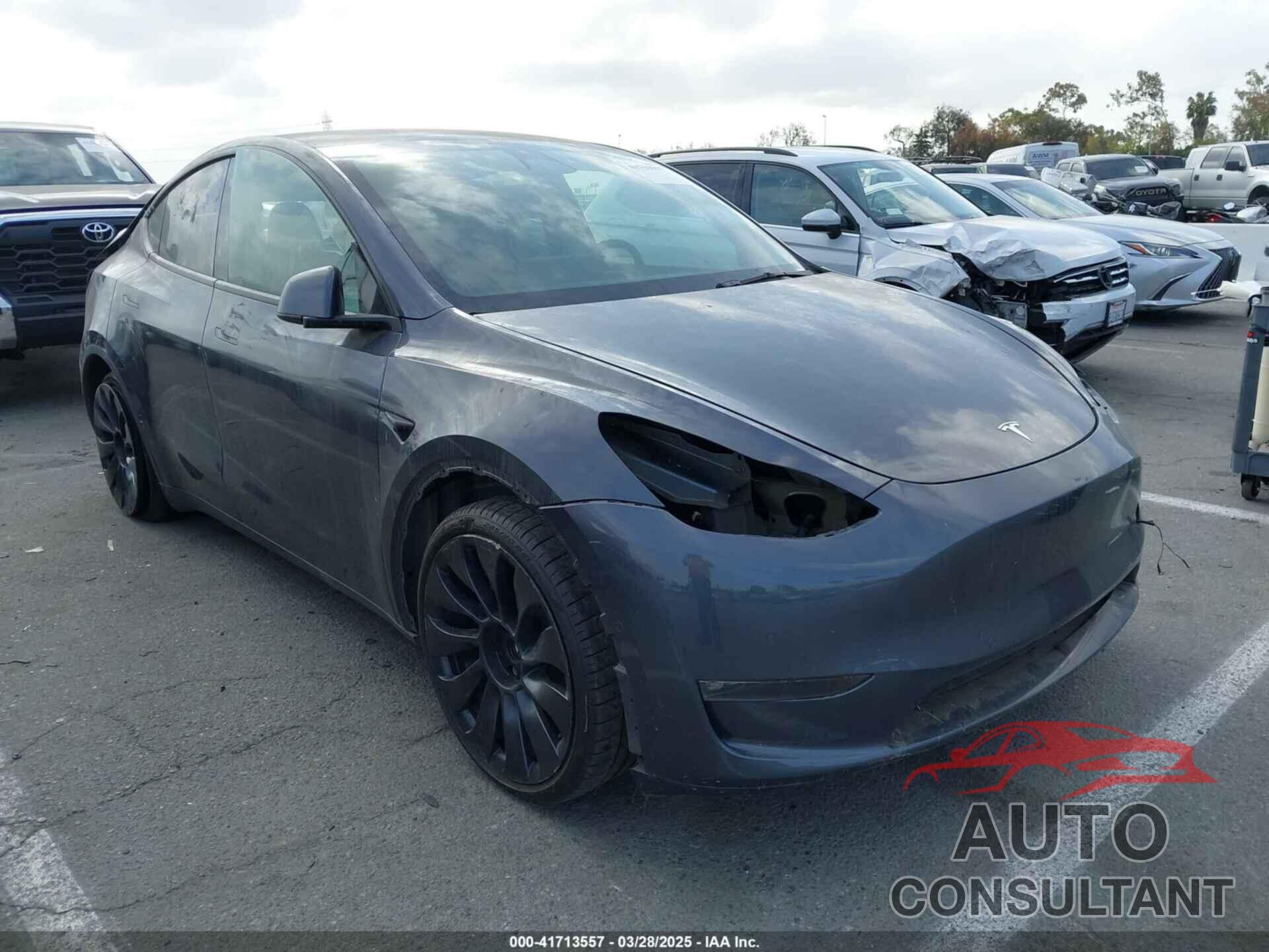TESLA MODEL Y 2022 - 7SAYGDEF7NF563433