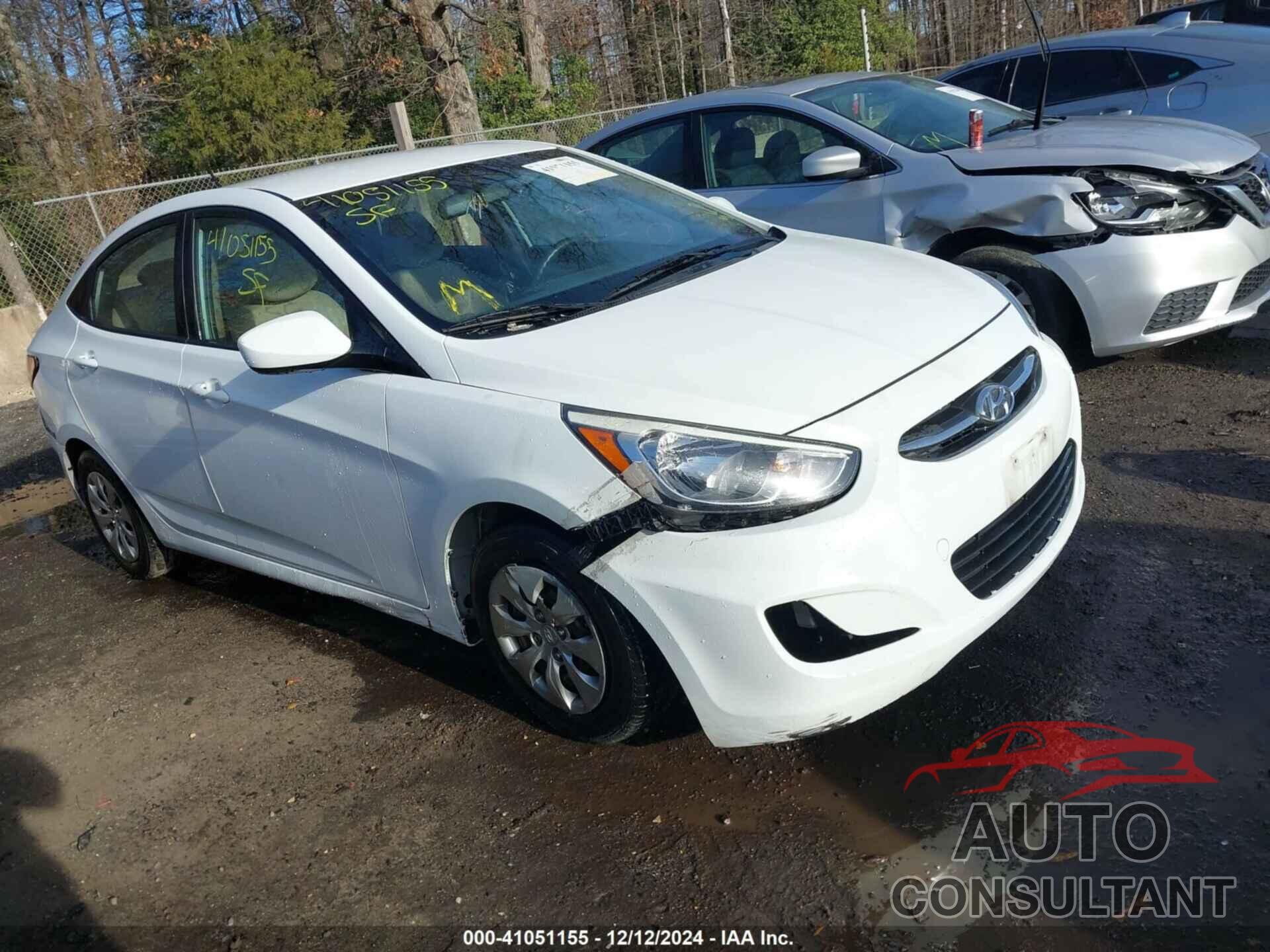 HYUNDAI ACCENT 2016 - KMHCT4AE6GU943840