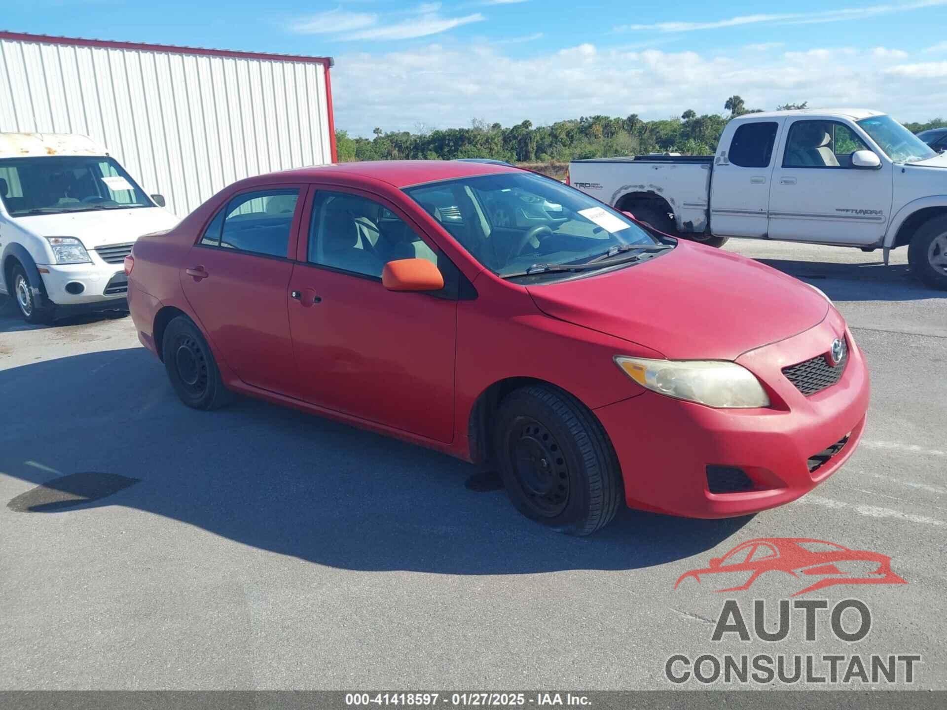 TOYOTA COROLLA 2009 - 1NXBU40E29Z152993