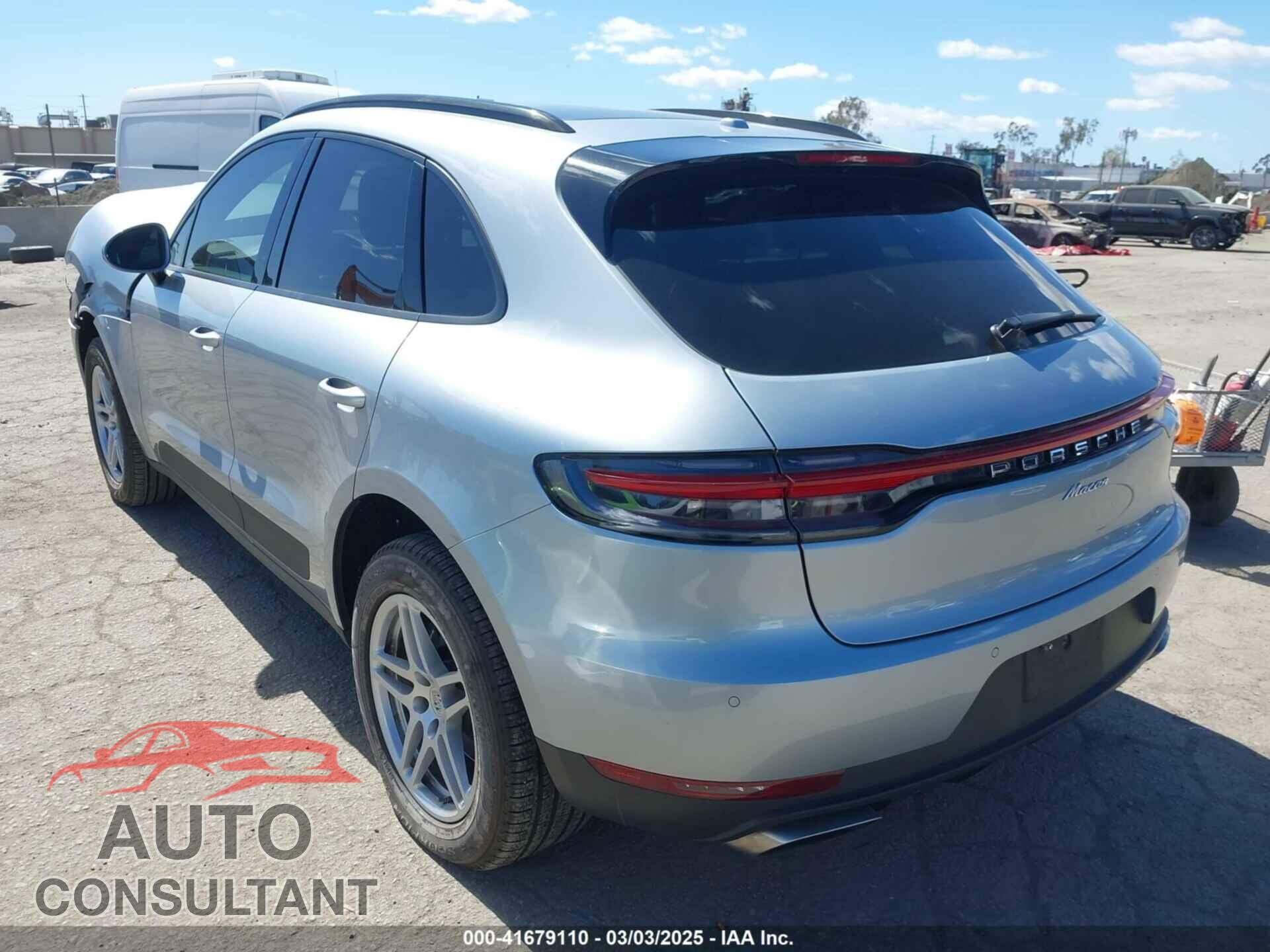 PORSCHE MACAN 2021 - WP1AA2A56MLB09041