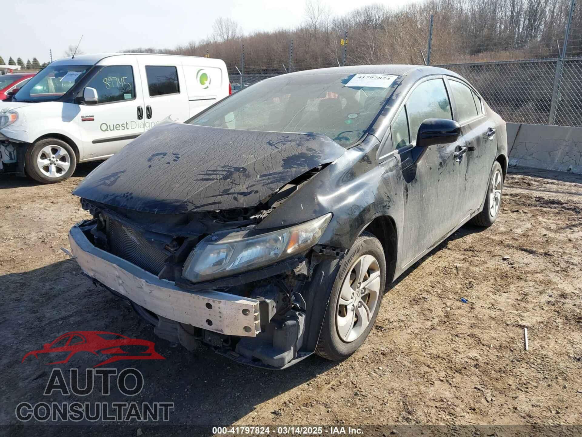 HONDA CIVIC 2014 - 2HGFB2F5XEH544092