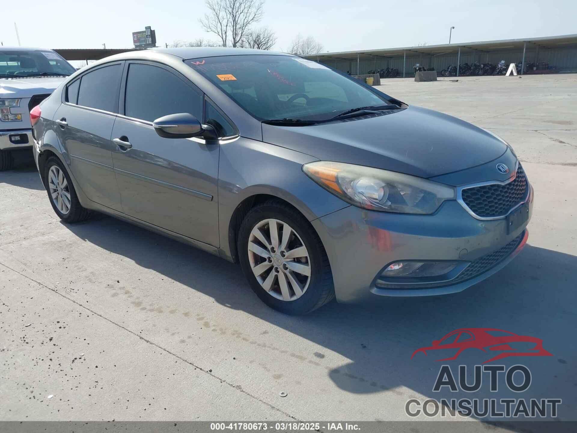 KIA FORTE 2016 - KNAFX4A60G5443162