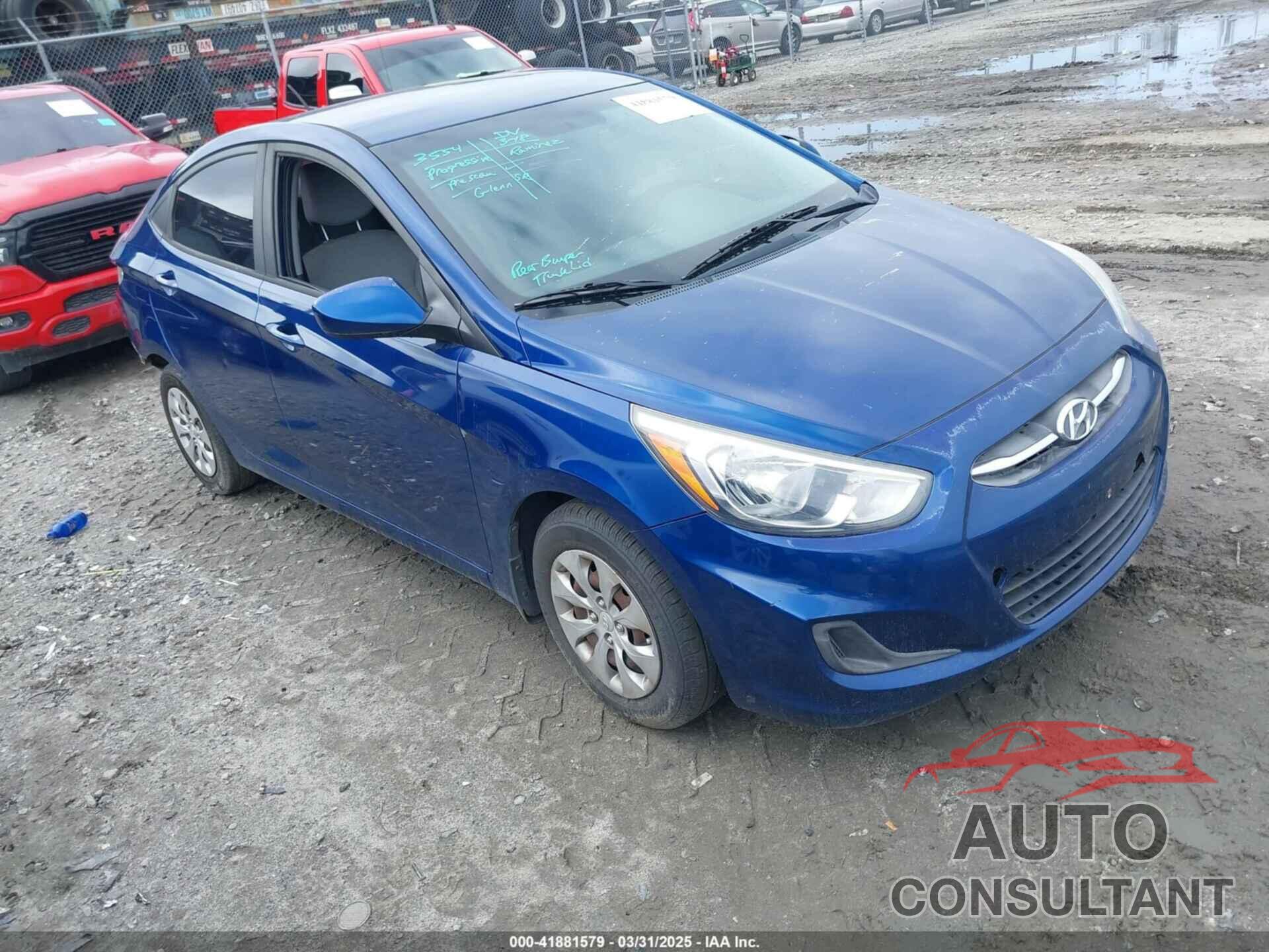 HYUNDAI ACCENT 2016 - KMHCT4AE1GU085810