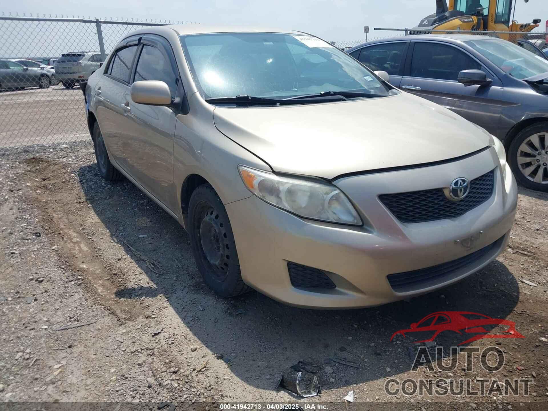 TOYOTA COROLLA 2009 - 1NXBU40E69Z002692