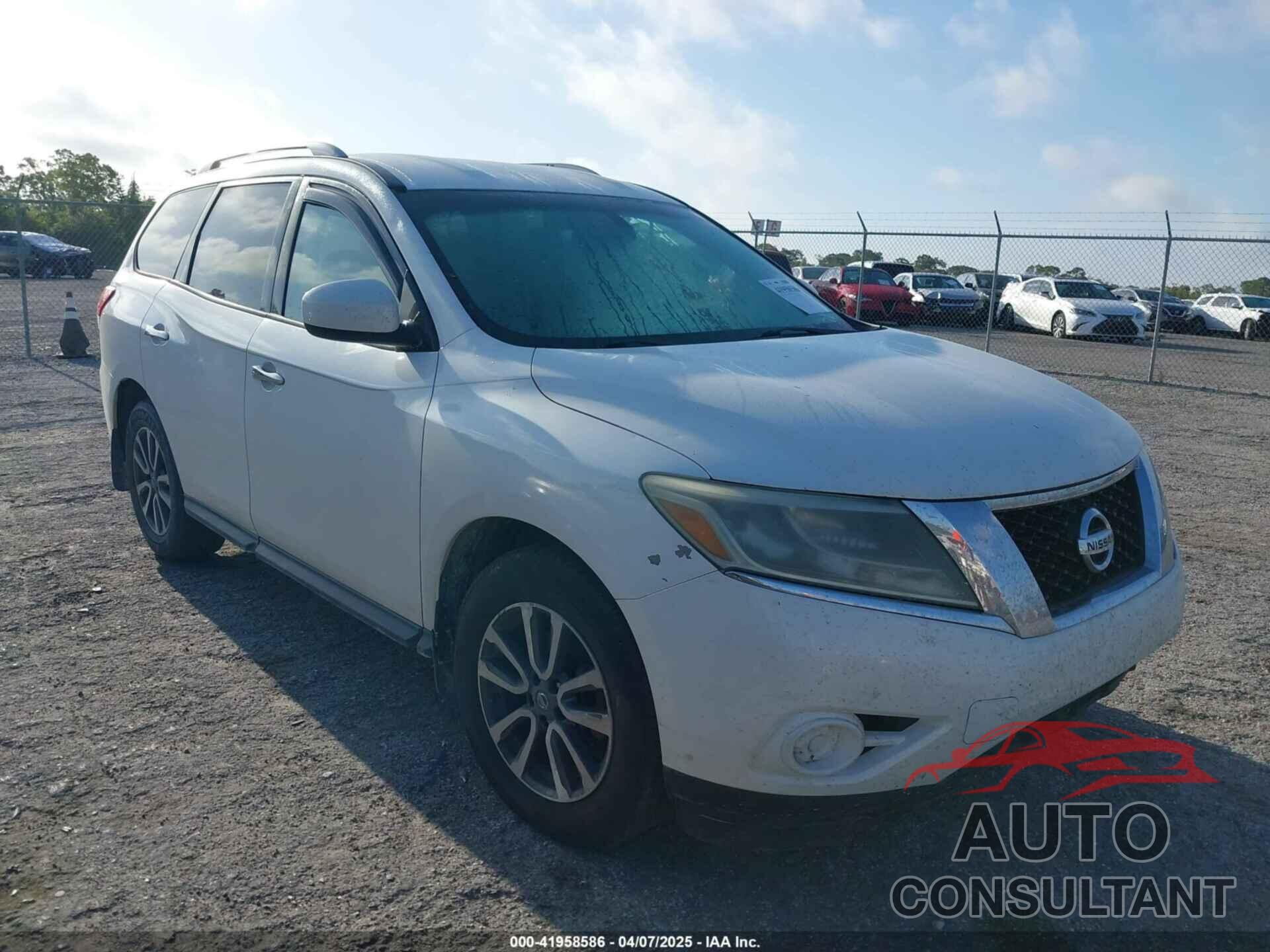 NISSAN PATHFINDER 2013 - 5N1AR2MNXDC646674