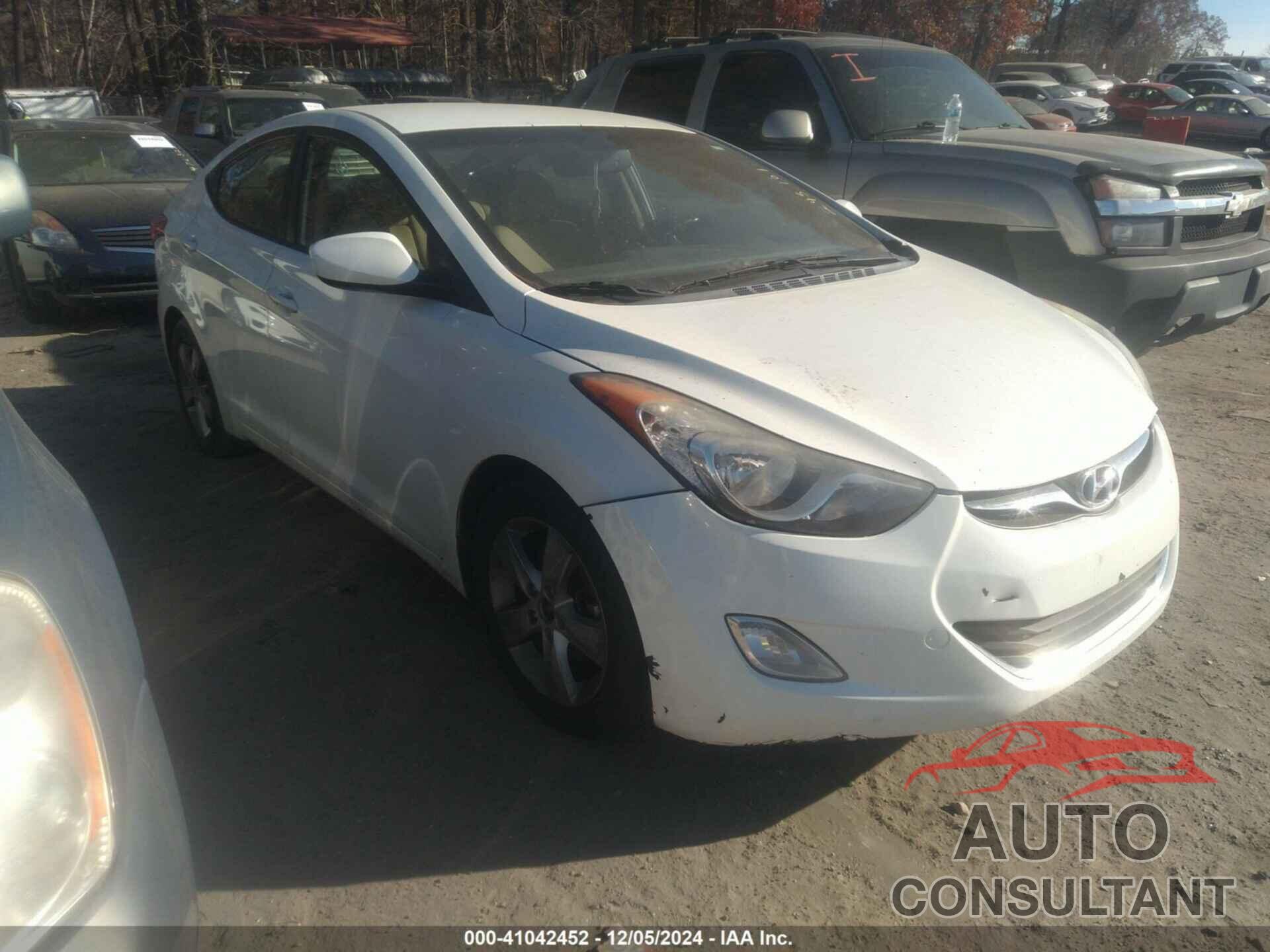 HYUNDAI ELANTRA 2013 - 5NPDH4AE6DH245101