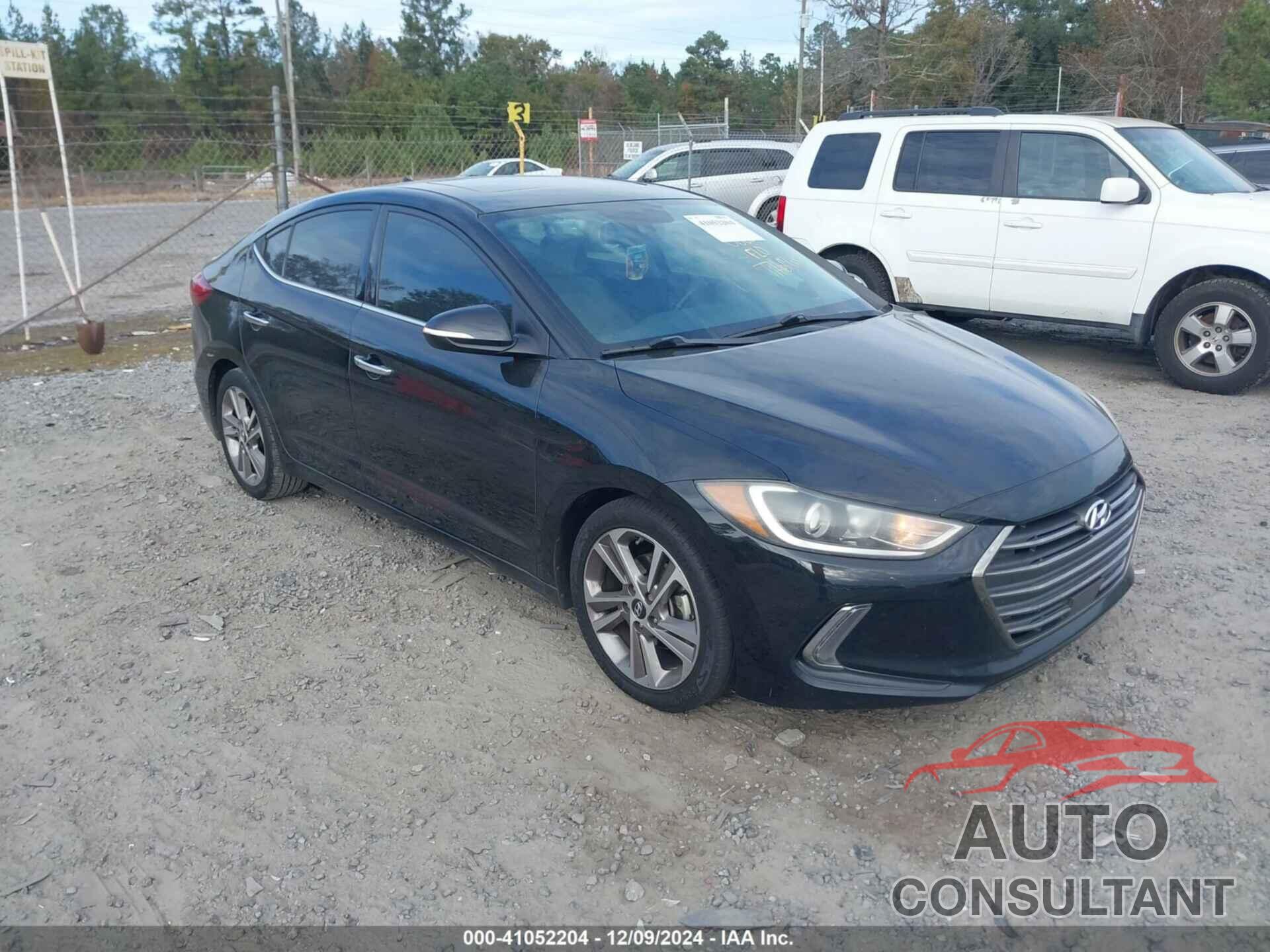 HYUNDAI ELANTRA 2017 - 5NPD84LF4HH066034
